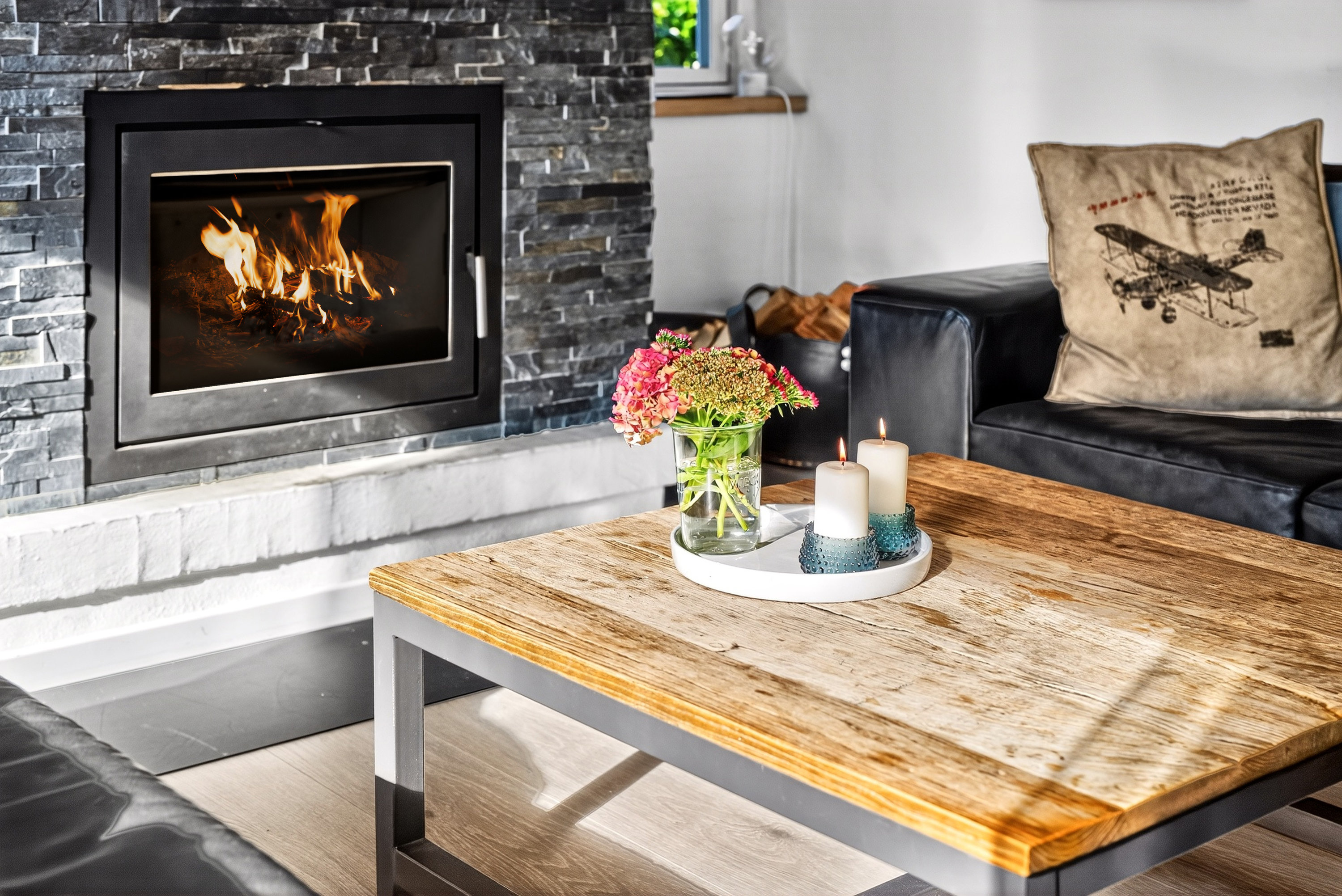 Fremhævet opholdsstue billede i fuldskærmstilstand. Billede af Gl Rådhusvej 31, 2750 Ballerup