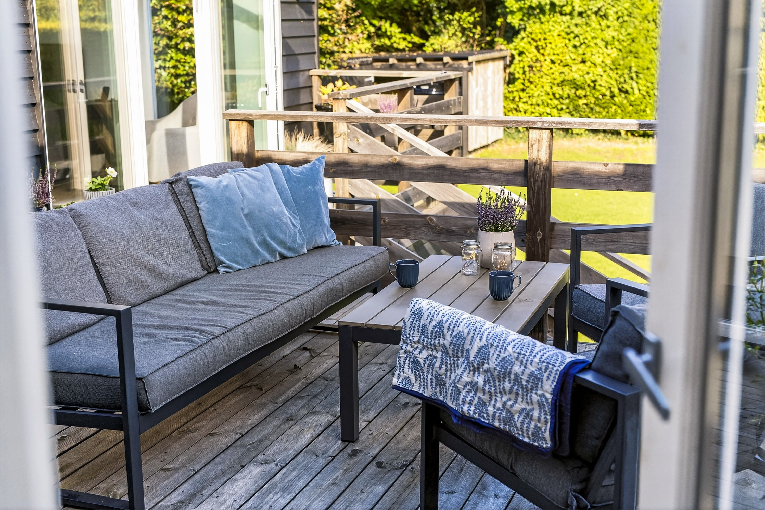 Fremhævet terrasse billede i fuldskærmstilstand. Billede af Gl Rådhusvej 31, 2750 Ballerup