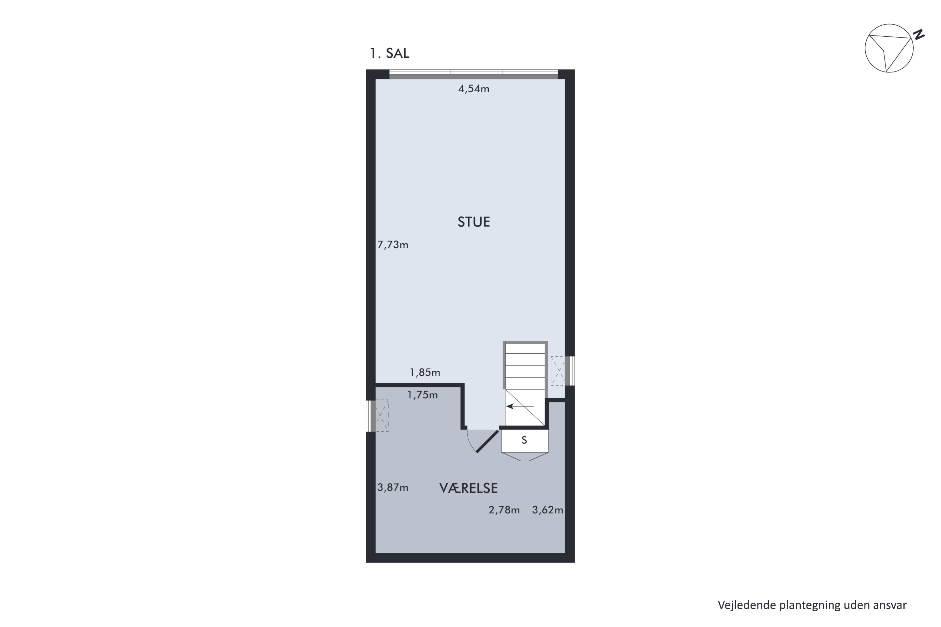 Plantegninger billede af Rønvangen 62, 8382 Hinnerup