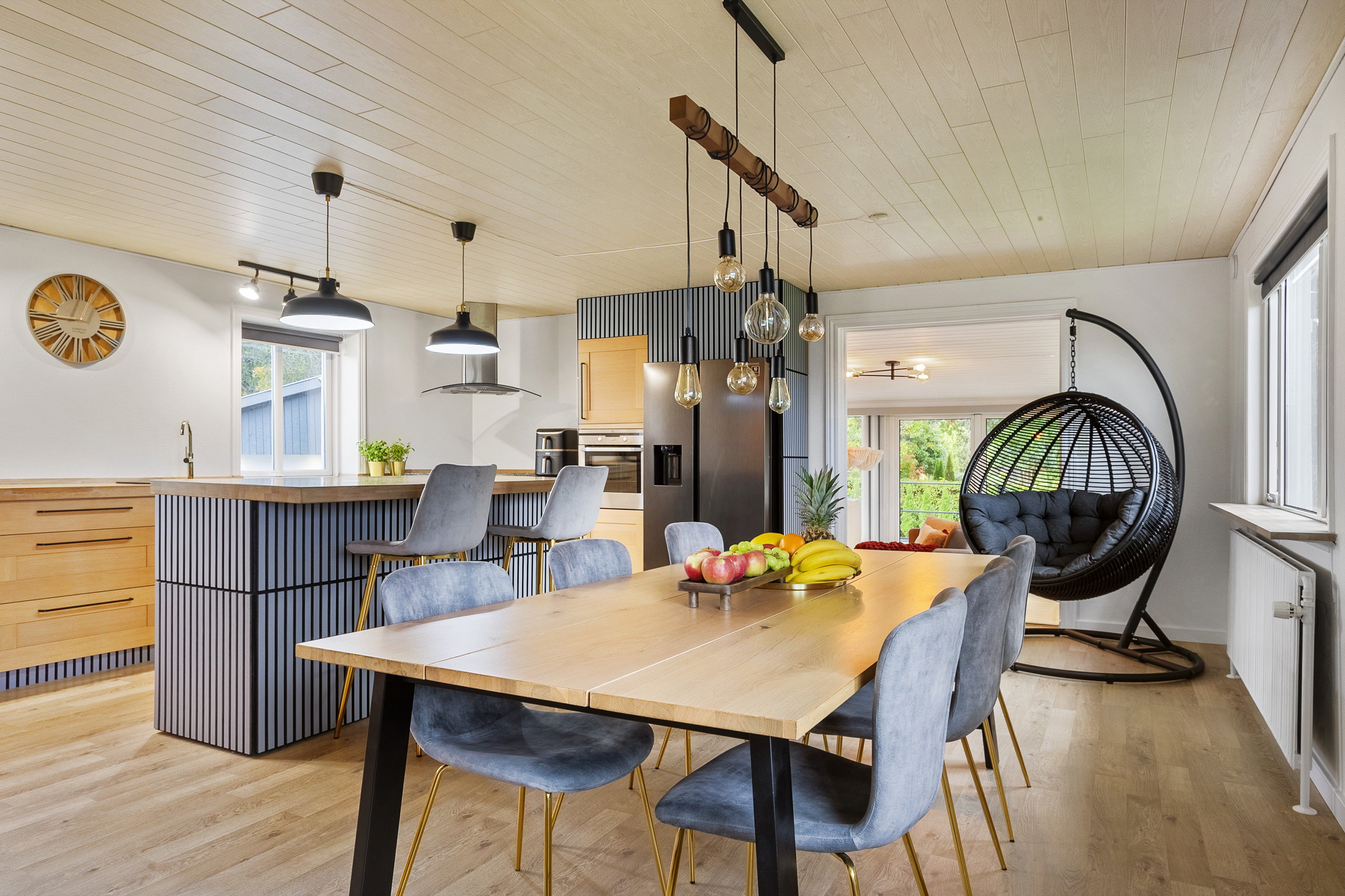 Fremhævet køkken/alrum billede i fuldskærmstilstand. Billede af Nygade 20, 6650 Brørup