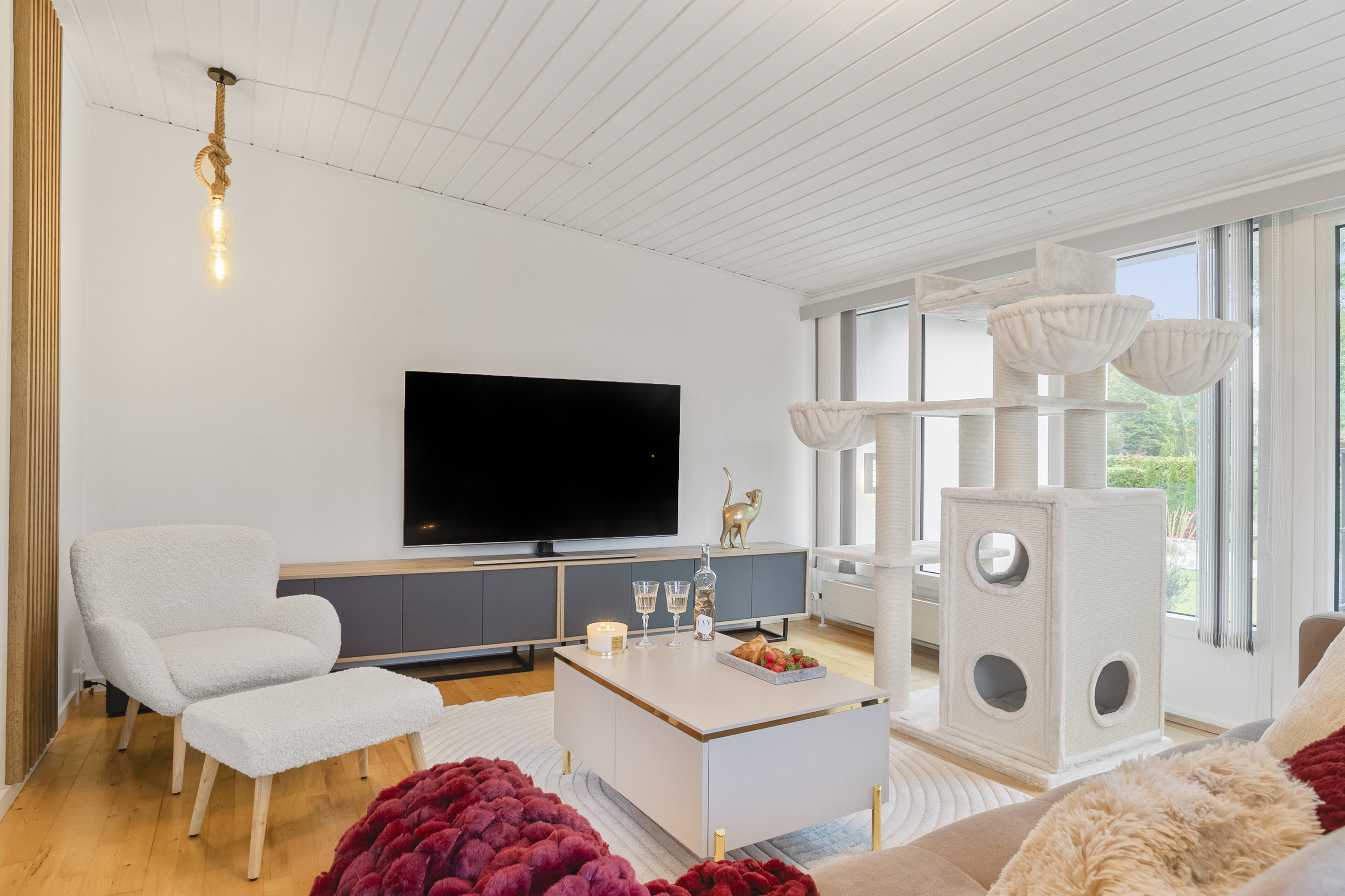 Fremhævet stue billede i fuldskærmstilstand. Billede af Nygade 20, 6650 Brørup