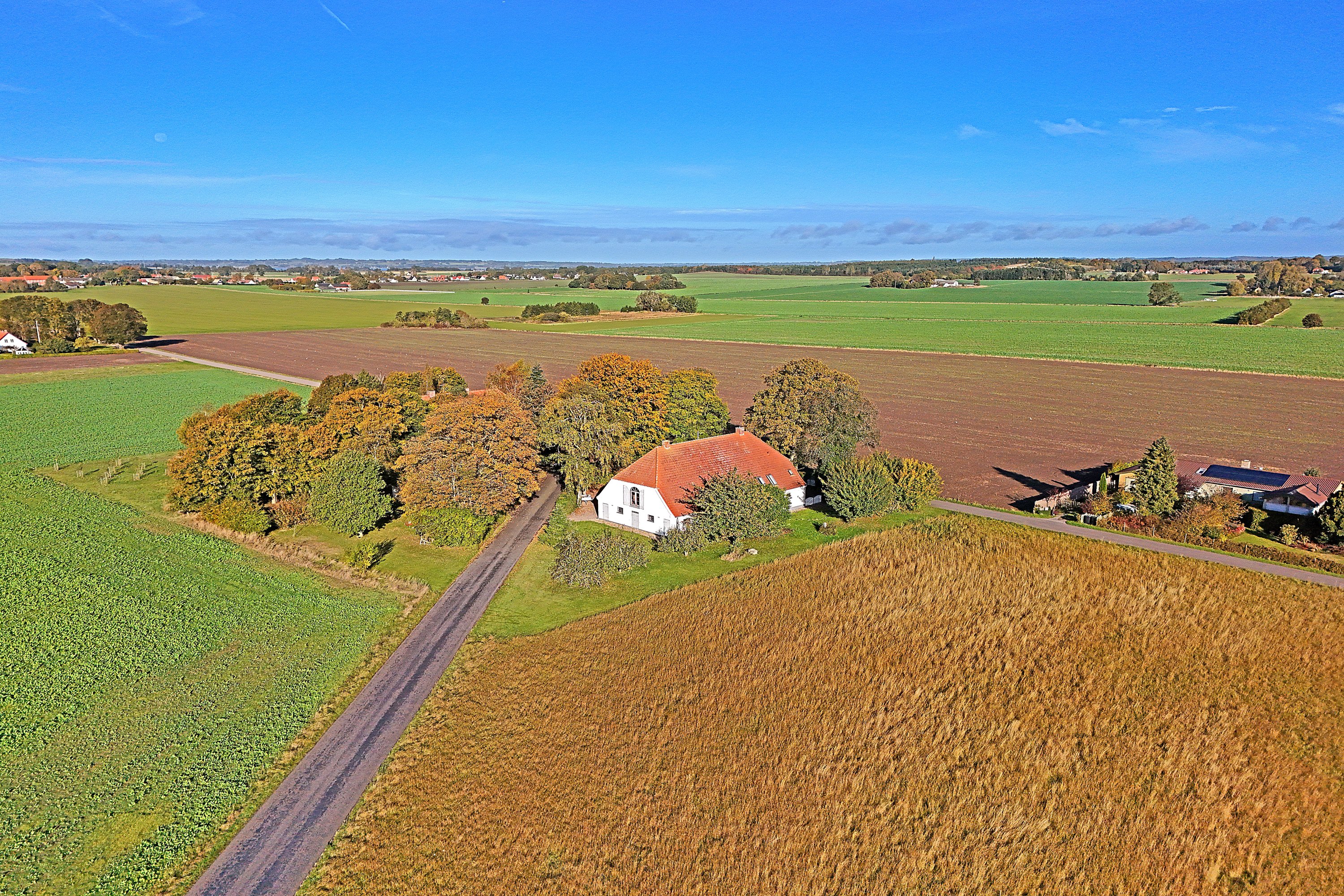 Fremhævet luftfoto billede i fuldskærmstilstand. Billede af Staslundevej 20, Udby, 4300 Holbæk