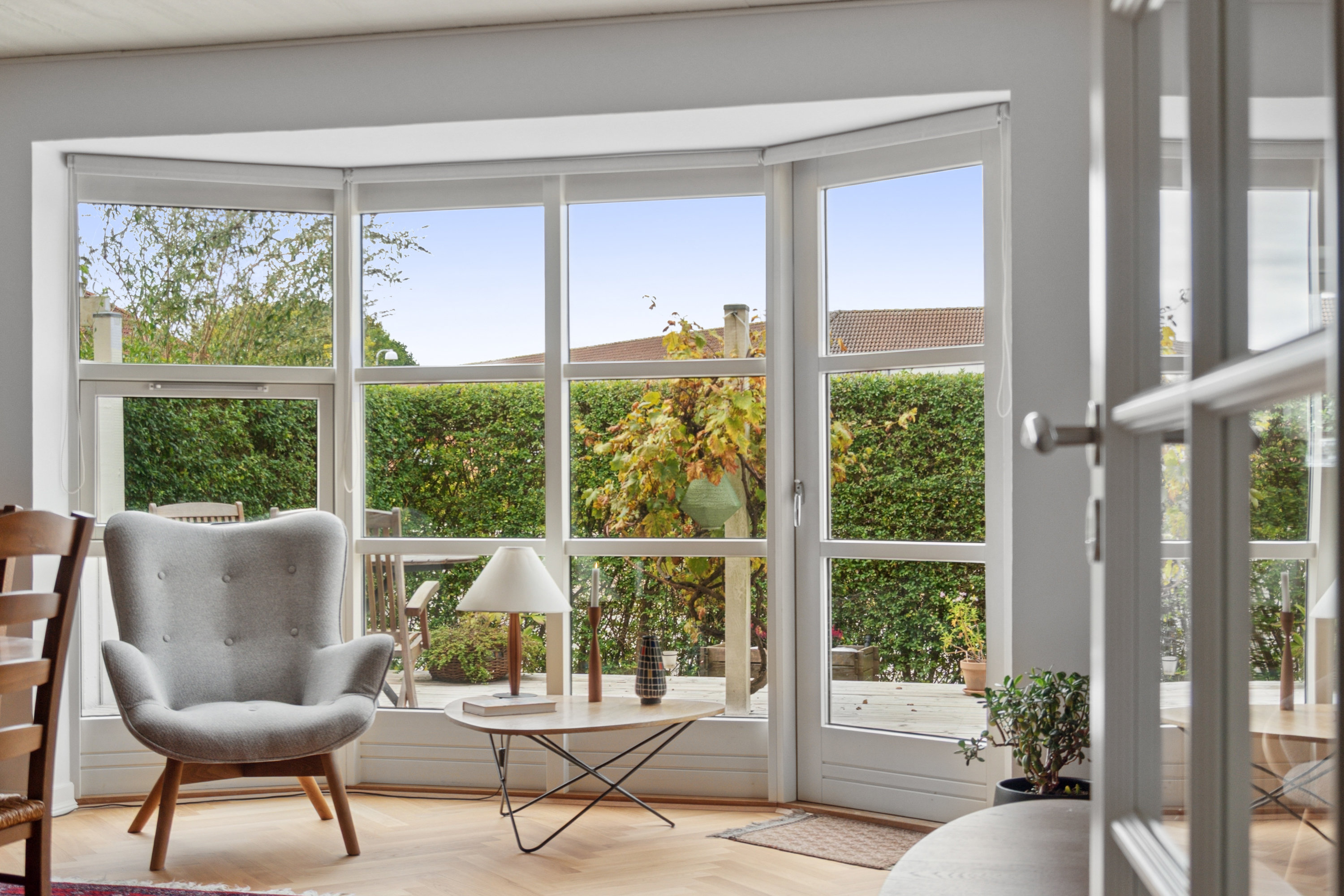 Fremhævet stue billede i fuldskærmstilstand. Billede af Valmuebakken 21, 2625 Vallensbæk