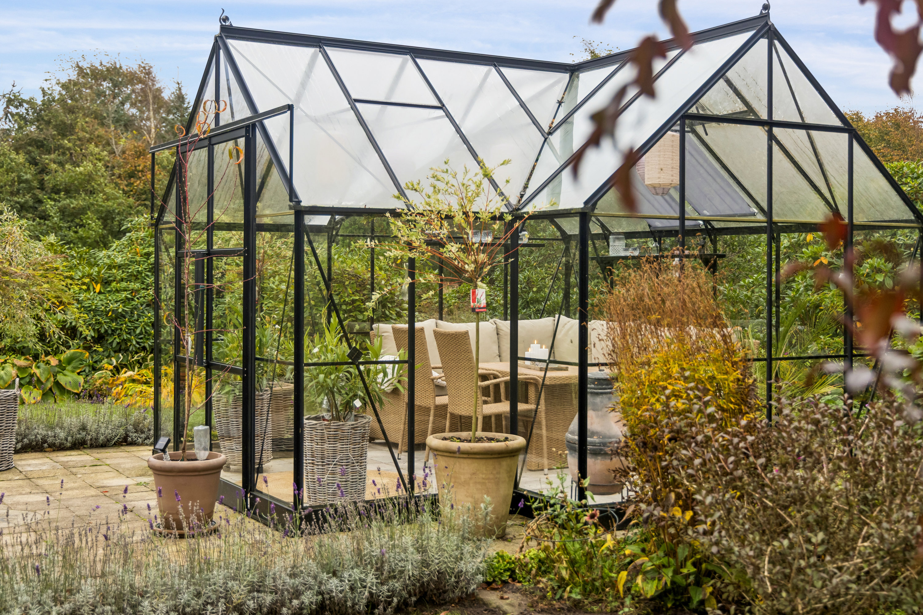 Fremhævet have billede i fuldskærmstilstand. Billede af Røde Hedevej 91, Kaas, 9490 Pandrup