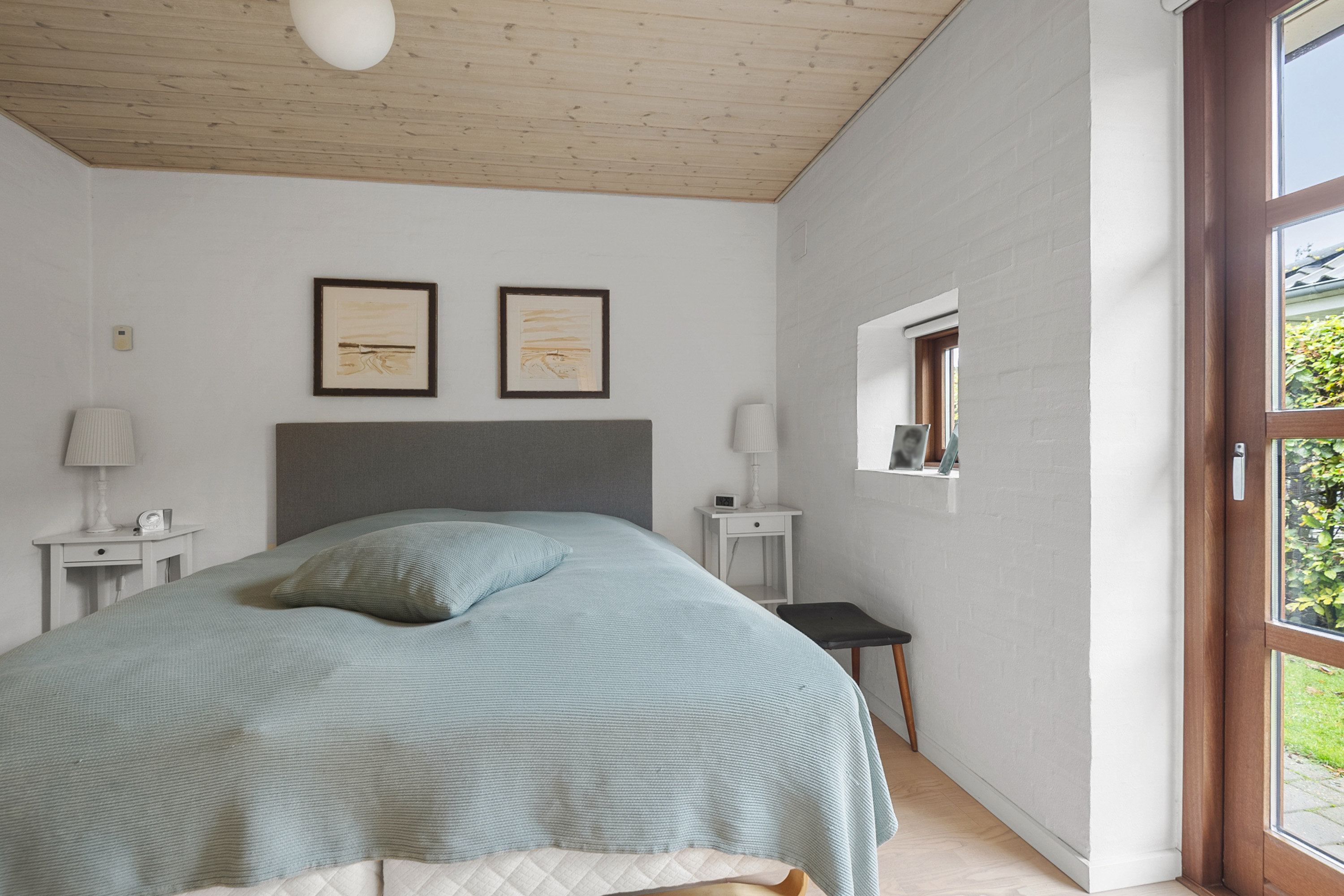 Fremhævet soveværelse billede i fuldskærmstilstand. Billede af Sletten 106, 6800 Varde