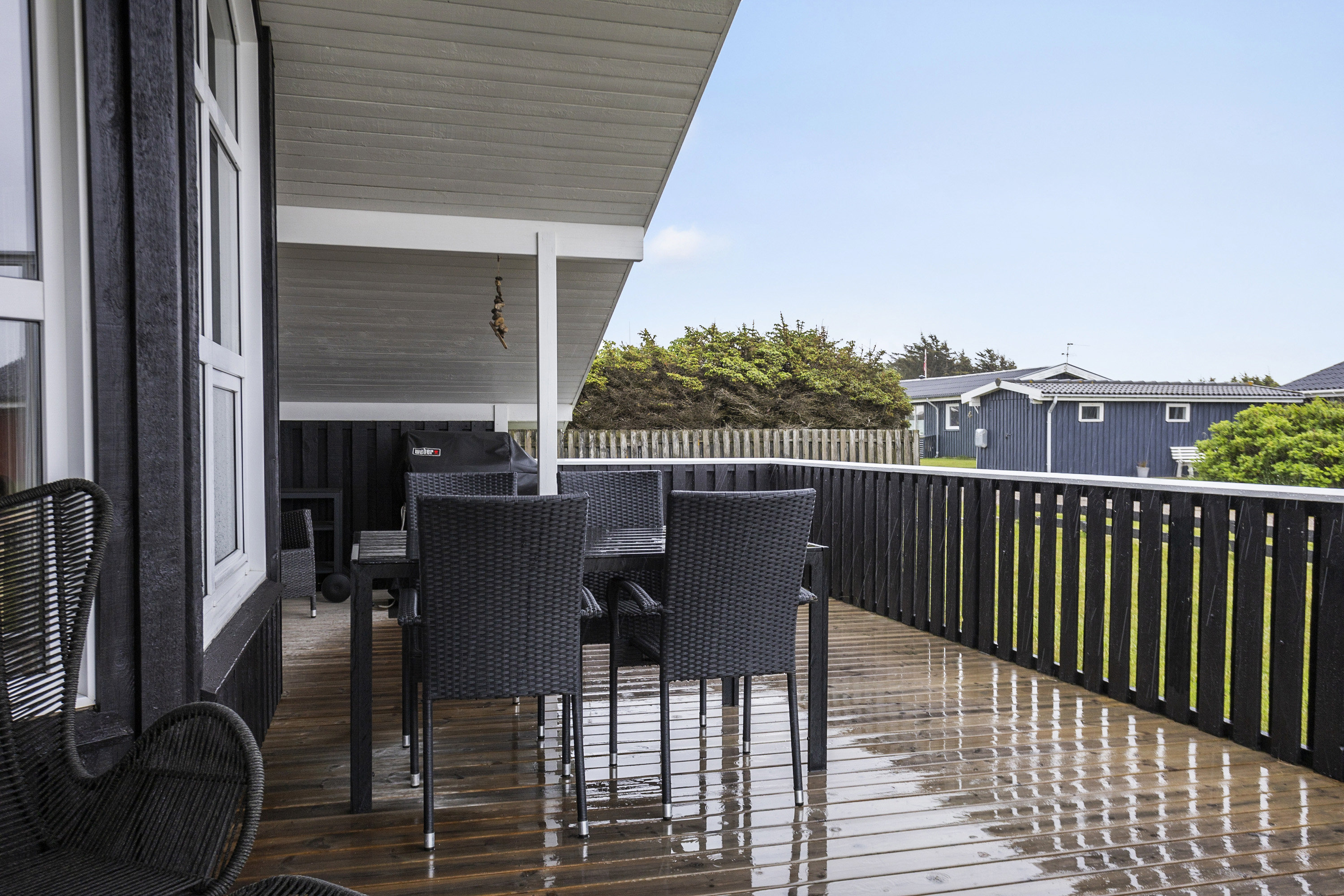 Fremhævet terrasse billede i fuldskærmstilstand. Billede af Mågevej 22, Furreby, 9480 Løkken