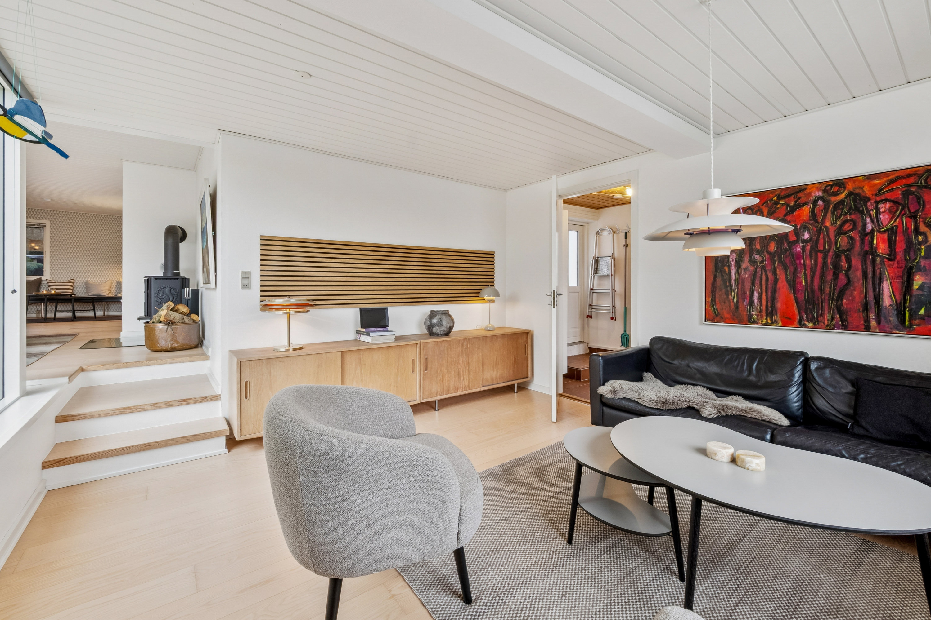 Fremhævet stue billede i fuldskærmstilstand. Billede af Præstbrovej 171, Erslev, 7950 Erslev