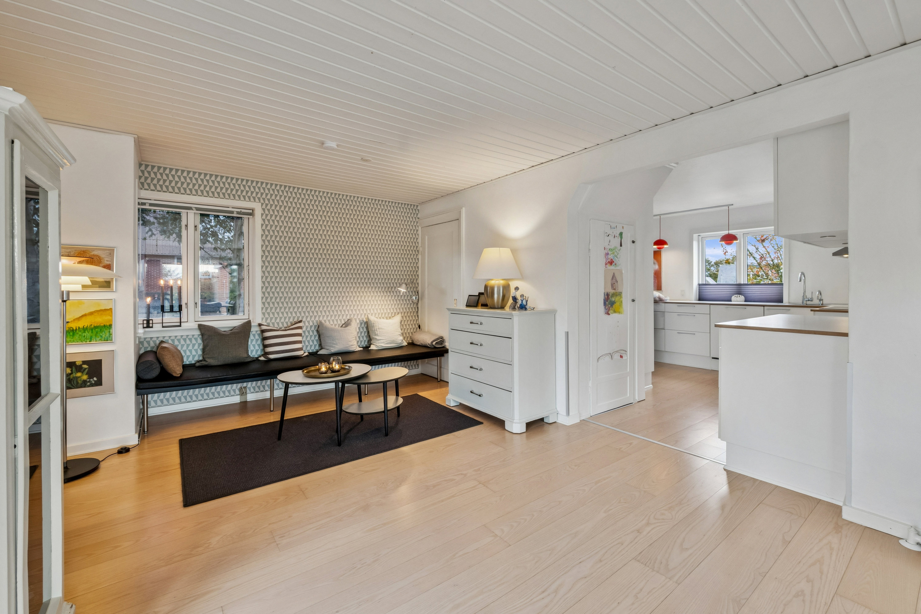 Fremhævet stue billede i fuldskærmstilstand. Billede af Præstbrovej 171, Erslev, 7950 Erslev