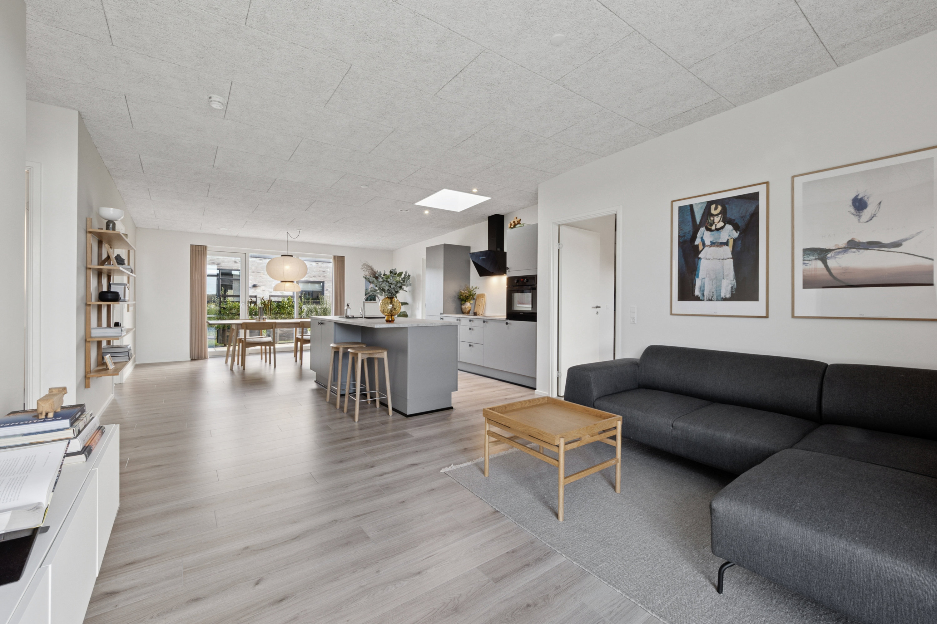 Fremhævet stue billede i fuldskærmstilstand. Billede af Skabermøllevej 33, 8800 Viborg