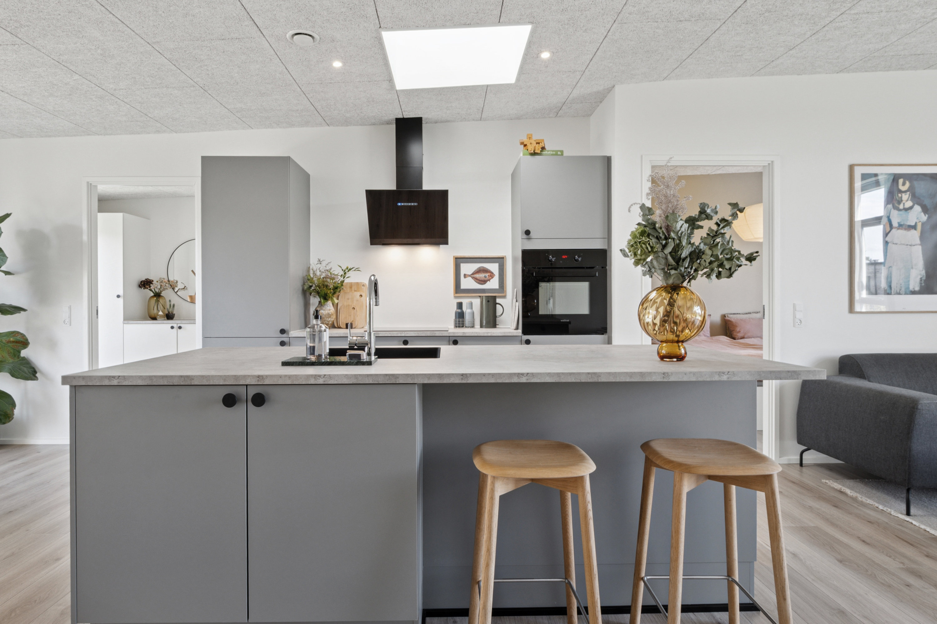 Fremhævet køkken billede i fuldskærmstilstand. Billede af Skabermøllevej 33, 8800 Viborg