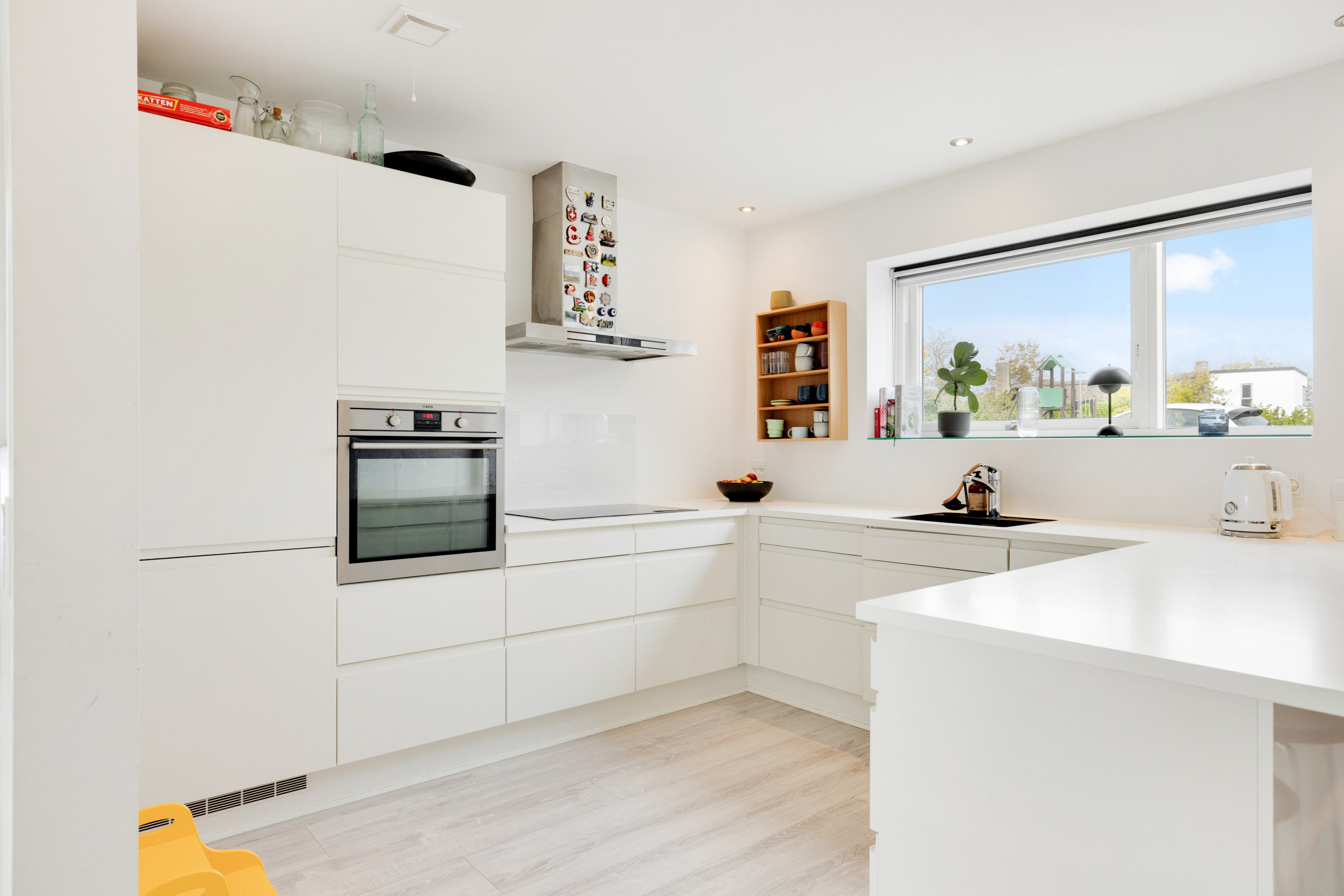 Fremhævet køkken billede i fuldskærmstilstand. Billede af Vestergårdsvangen 62, Stavtrup, 8260 Viby J