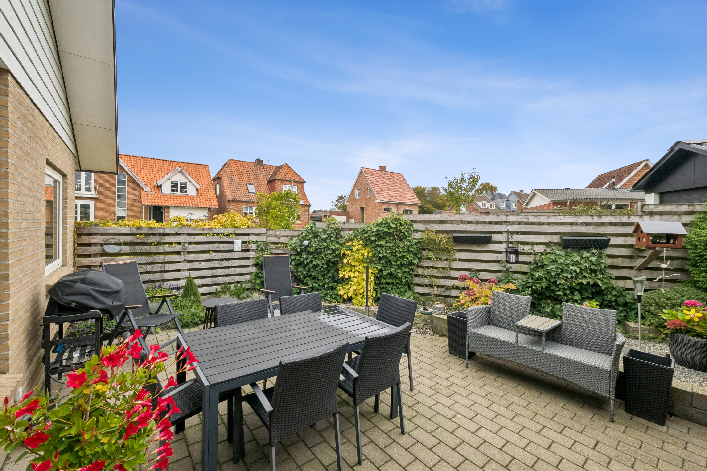 Fremhævet terrasse billede i fuldskærmstilstand. Billede af Vindevej 13B, 7800 Skive