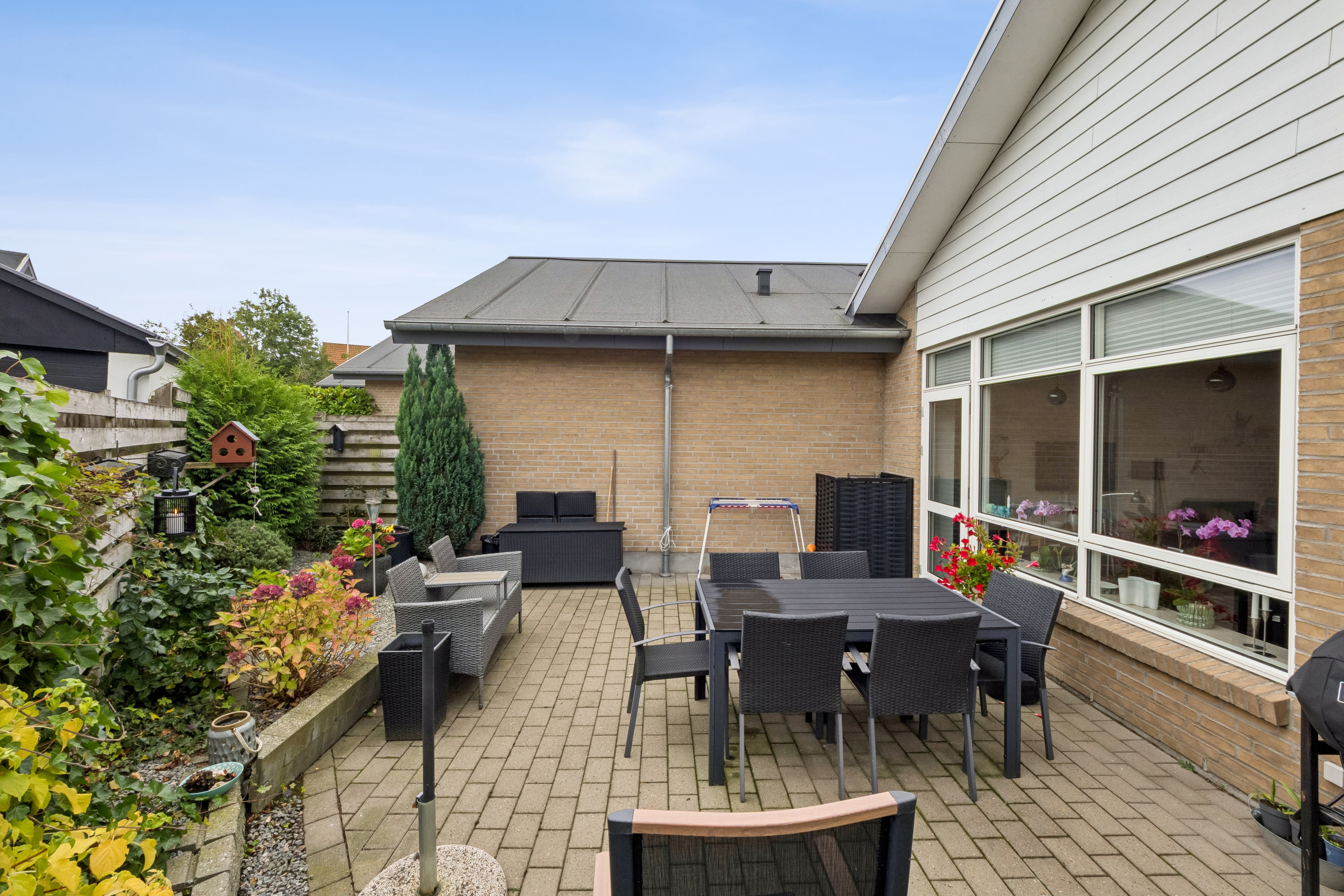 Fremhævet terrasse billede i fuldskærmstilstand. Billede af Vindevej 13B, 7800 Skive