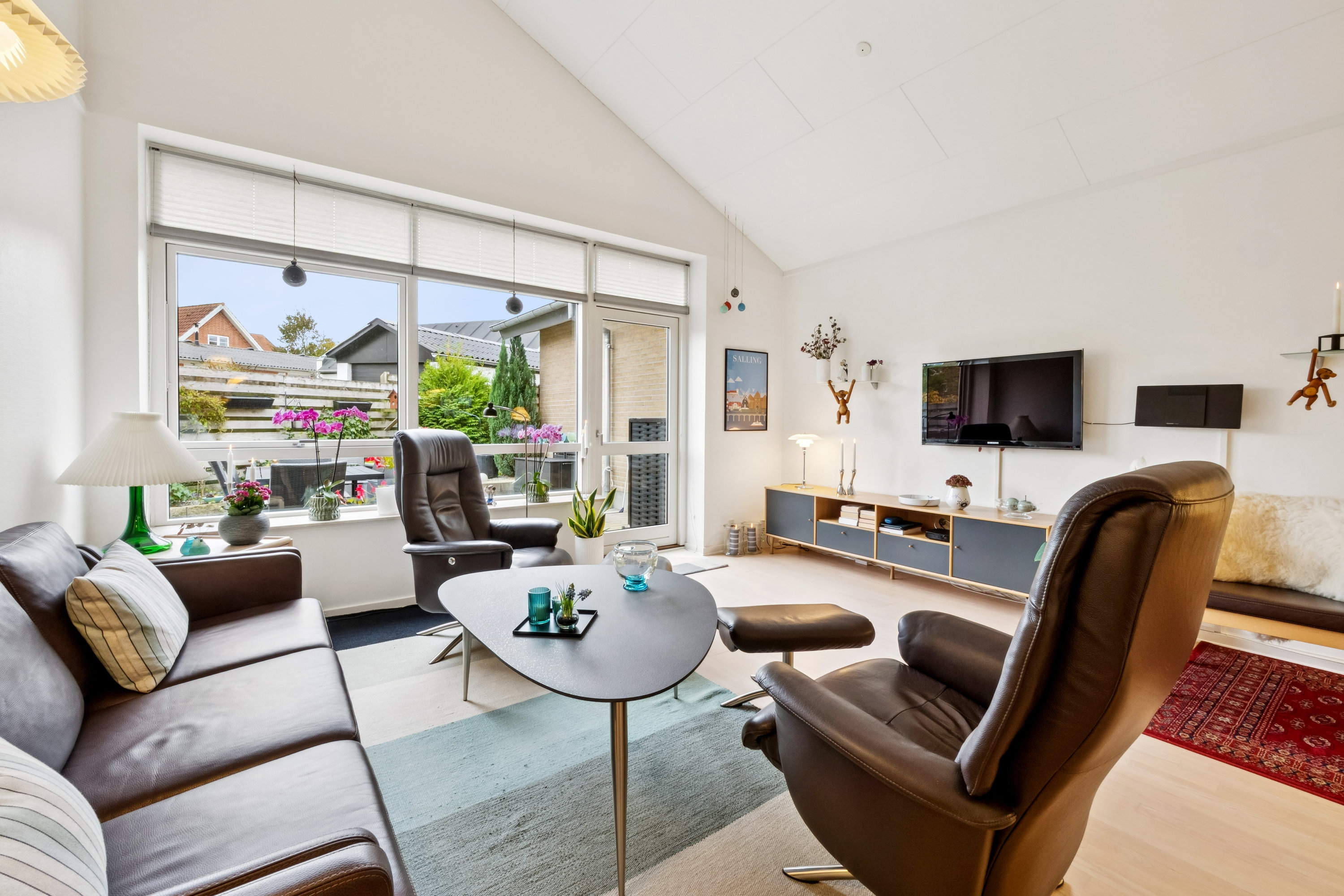 Fremhævet stue billede i fuldskærmstilstand. Billede af Vindevej 13B, 7800 Skive