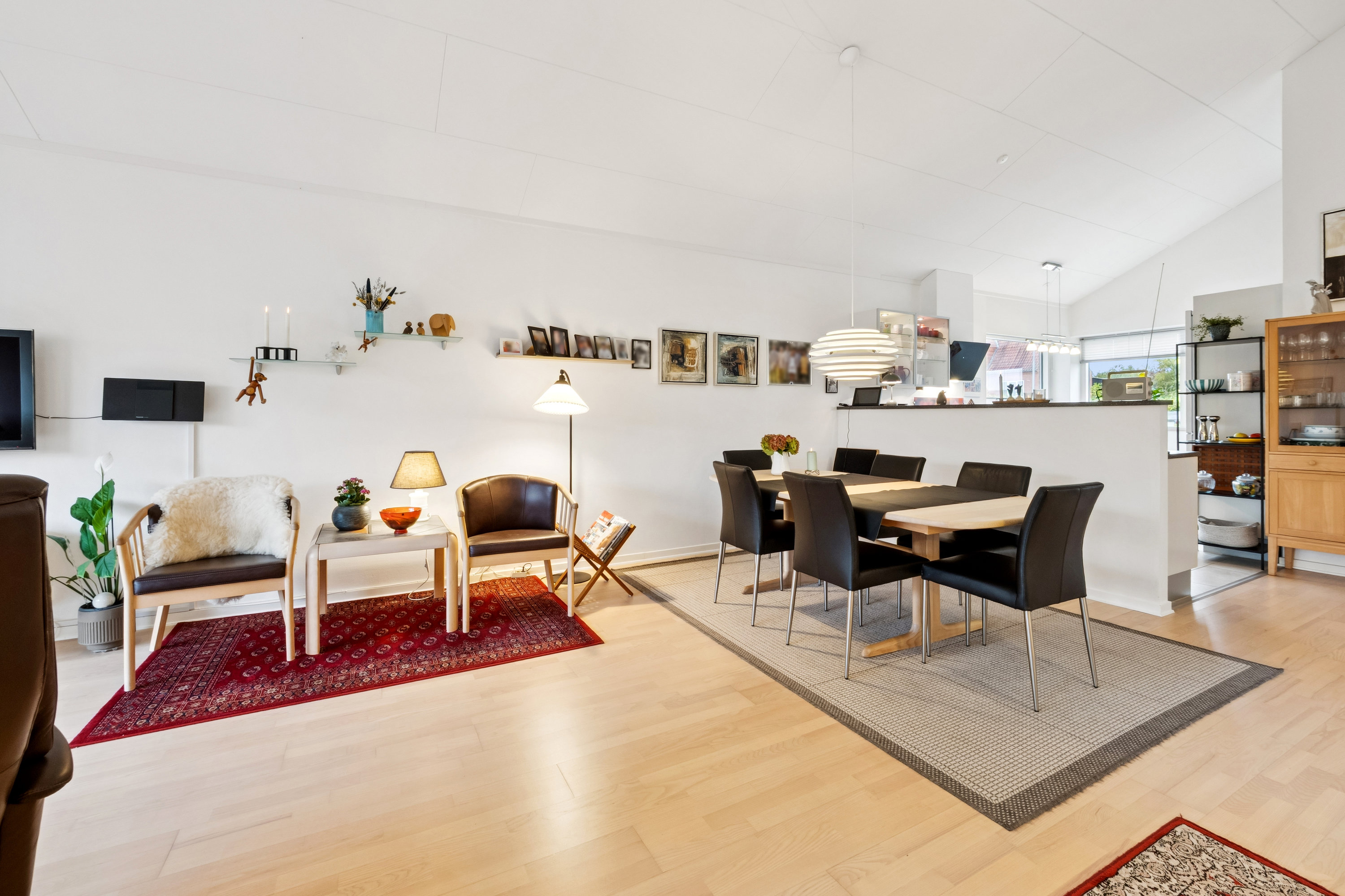 Fremhævet stue billede i fuldskærmstilstand. Billede af Vindevej 13B, 7800 Skive