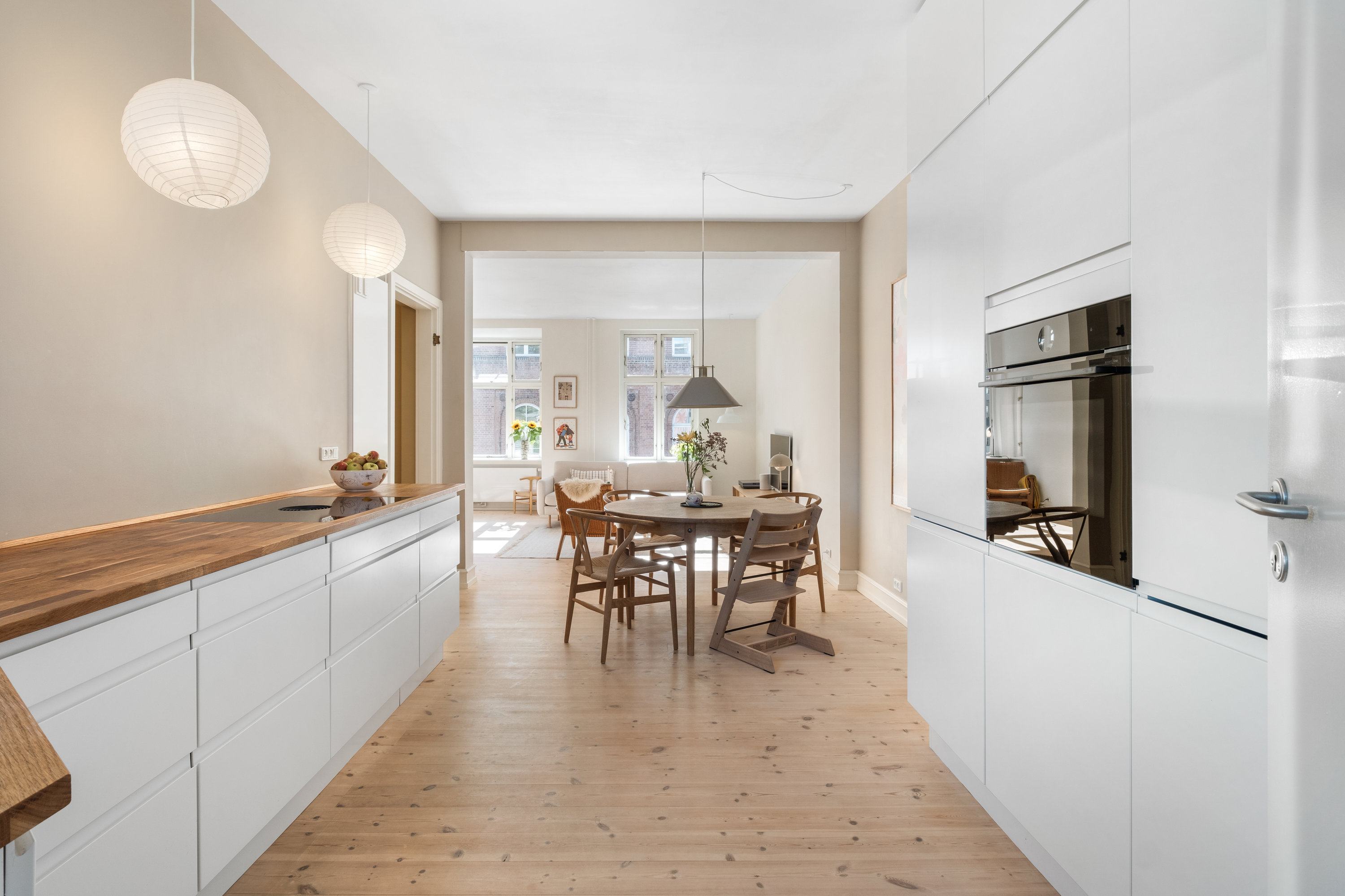 Fremhævet køkken billede i fuldskærmstilstand. Billede af Nørre Allé 46A, 2., 8000 Aarhus C