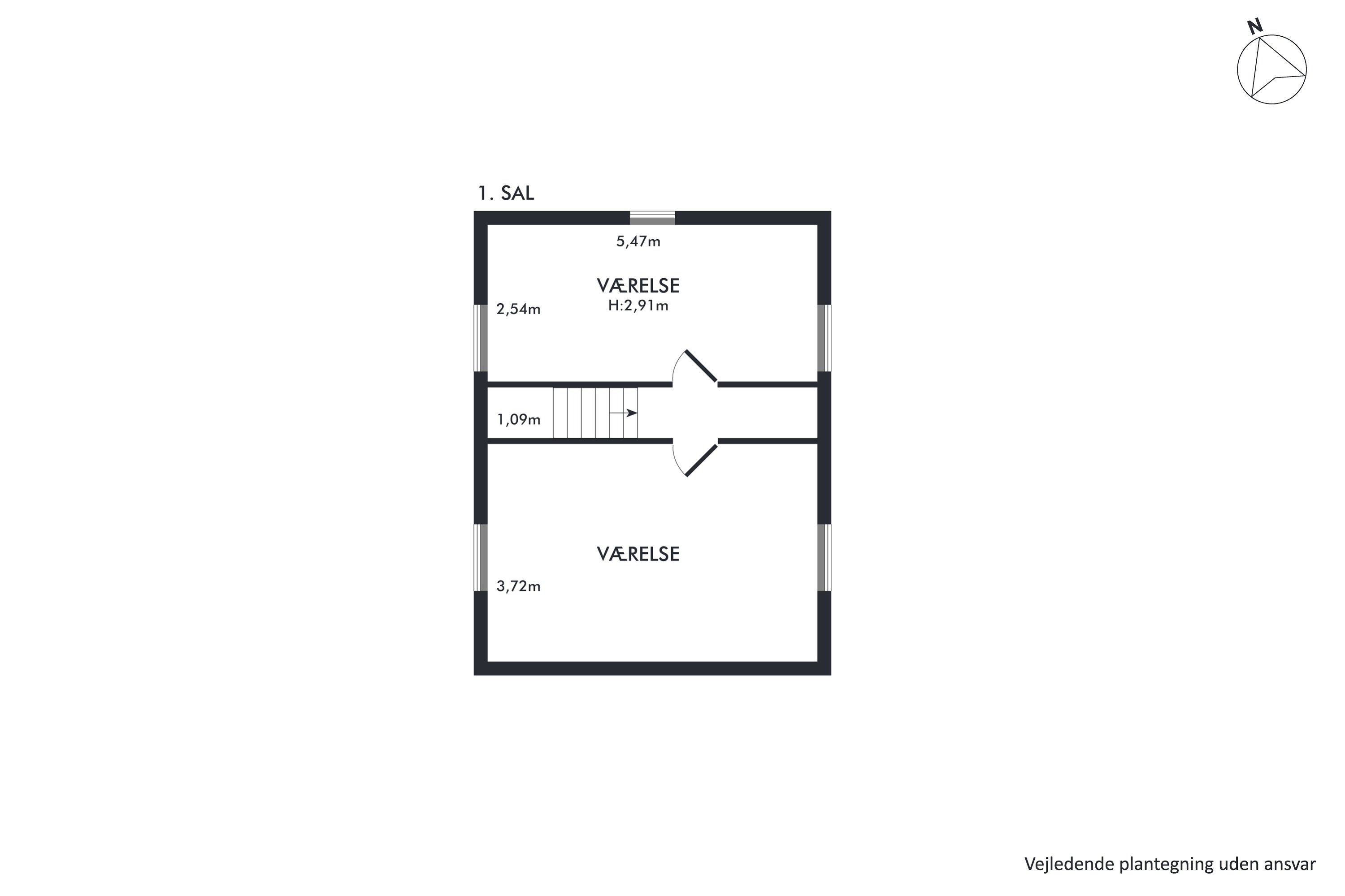 Plantegninger billede af Nørregade 16, 7850 Stoholm 