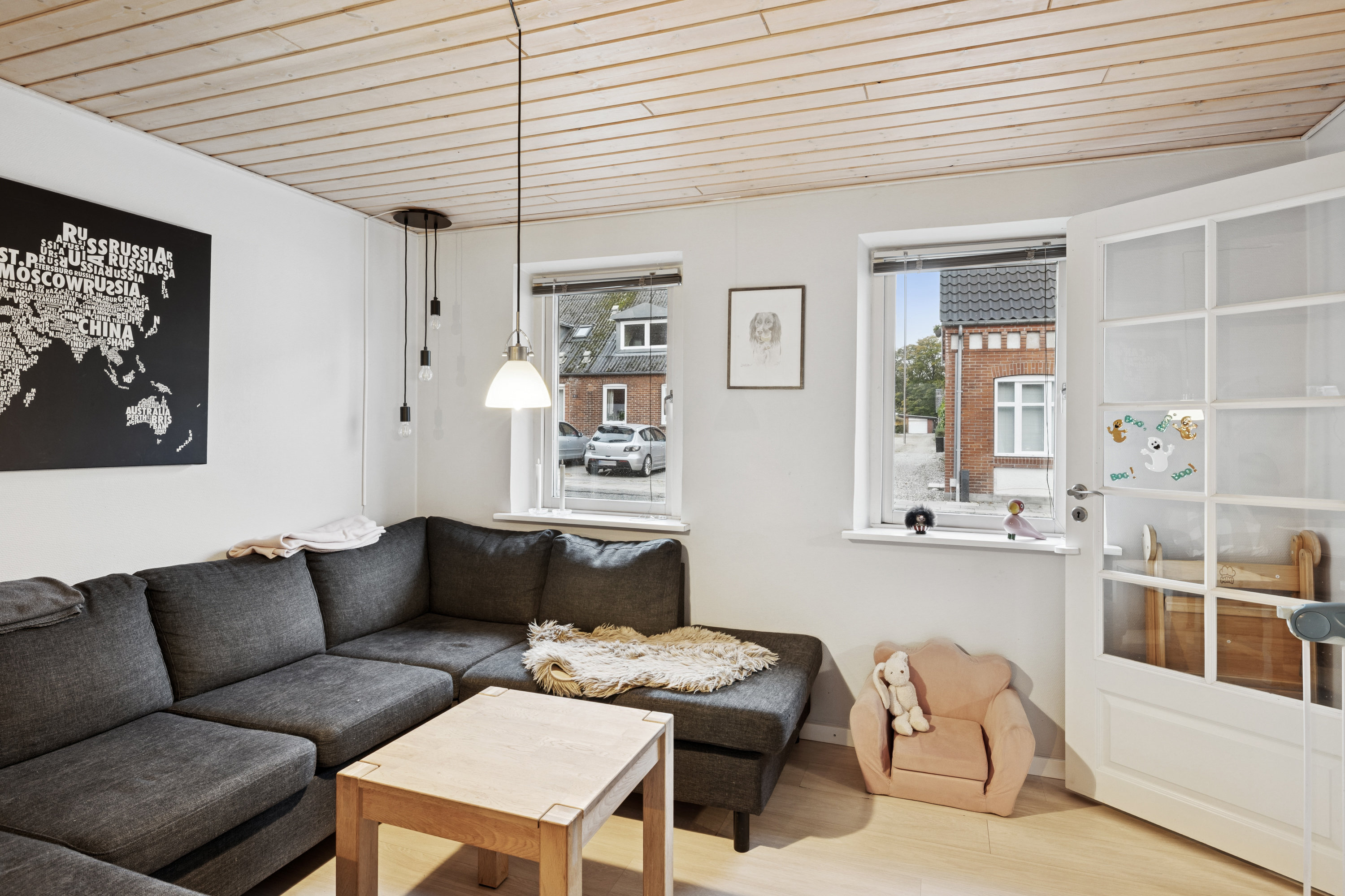 Fremhævet stue billede i fuldskærmstilstand. Billede af Nørregade 16, 7850 Stoholm 