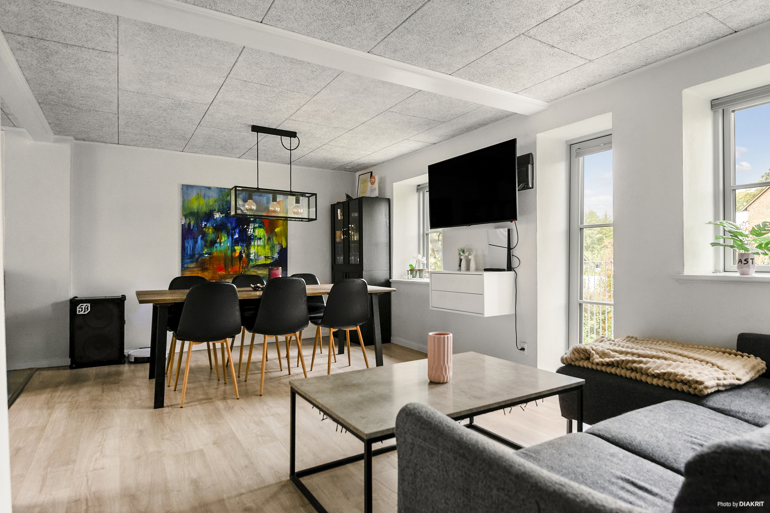 Fremhævet stue billede i fuldskærmstilstand. Billede af Rosensgade 82, st.., 8300 Odder