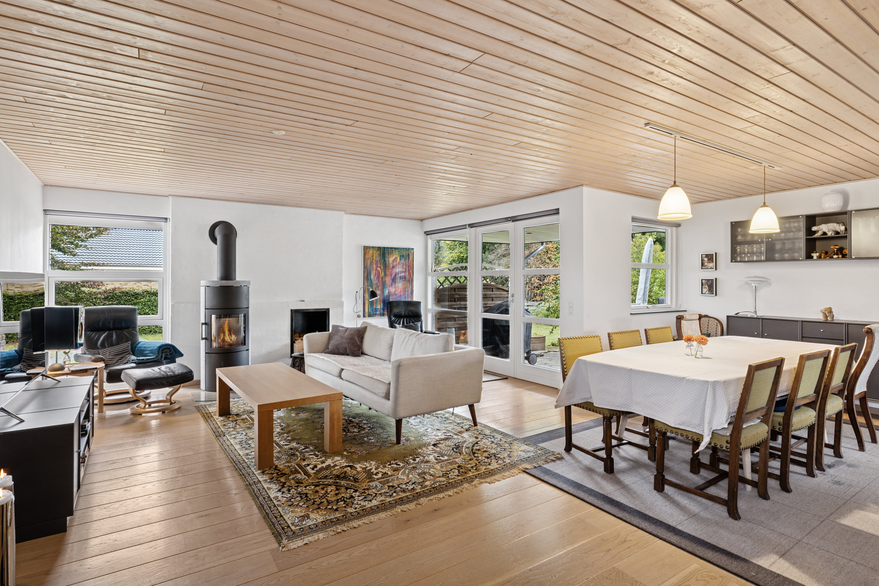 Miniaturebillede 2: stue. Billede af Lærkestien 9, Birgittelyst, 8800 Viborg