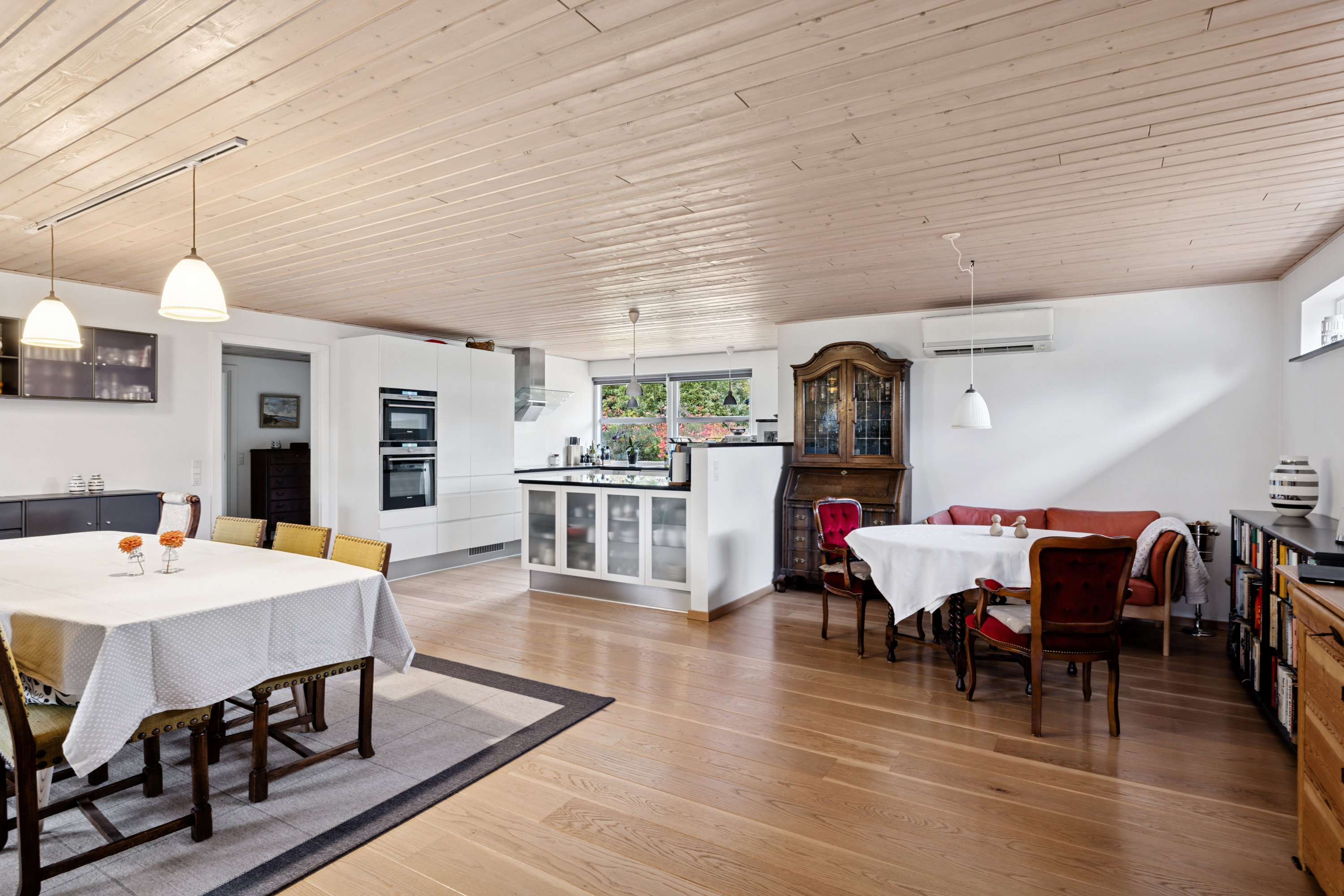 Fremhævet stue billede i fuldskærmstilstand. Billede af Lærkestien 9, Birgittelyst, 8800 Viborg