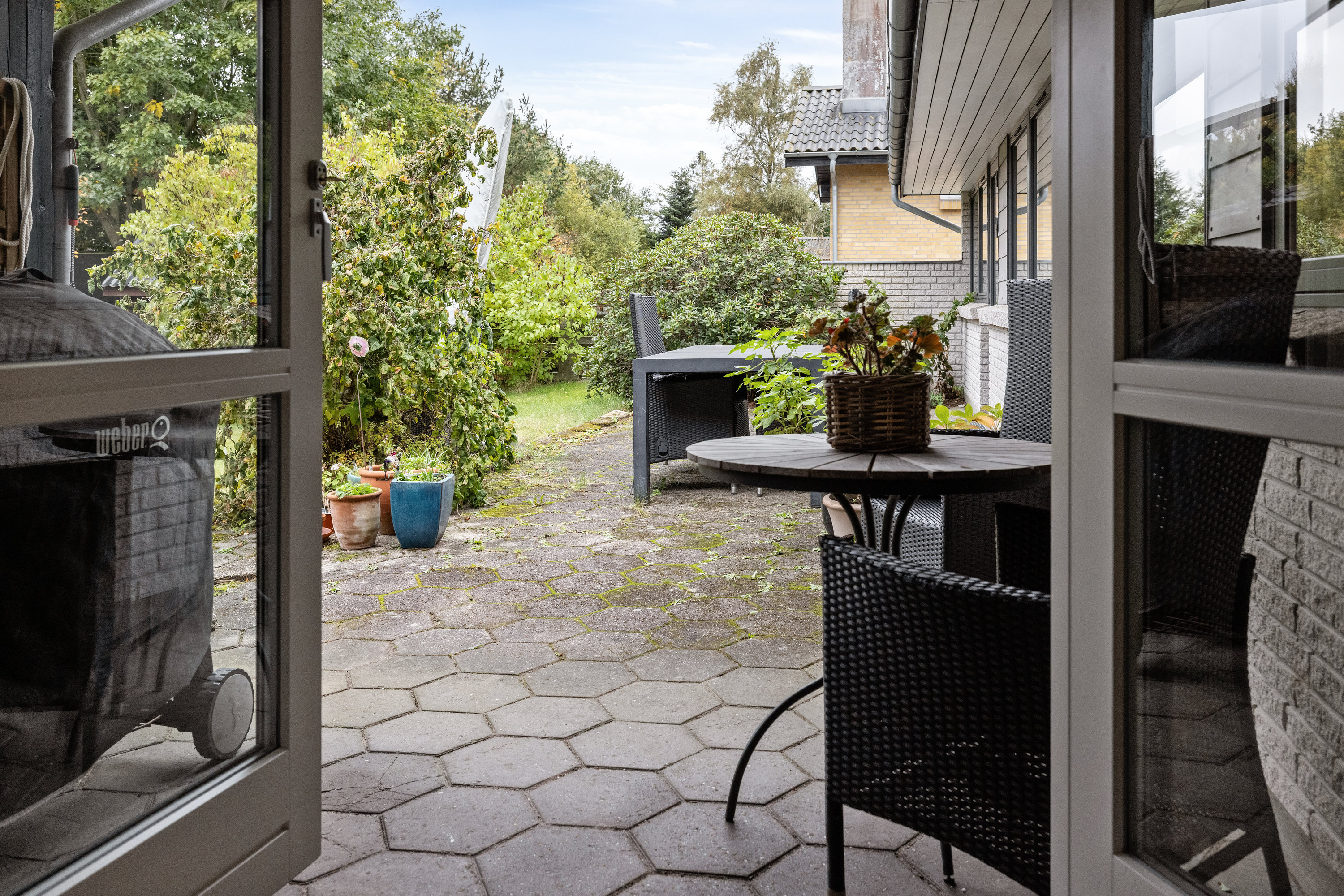 Fremhævet terrasse billede i fuldskærmstilstand. Billede af Lærkestien 9, Birgittelyst, 8800 Viborg