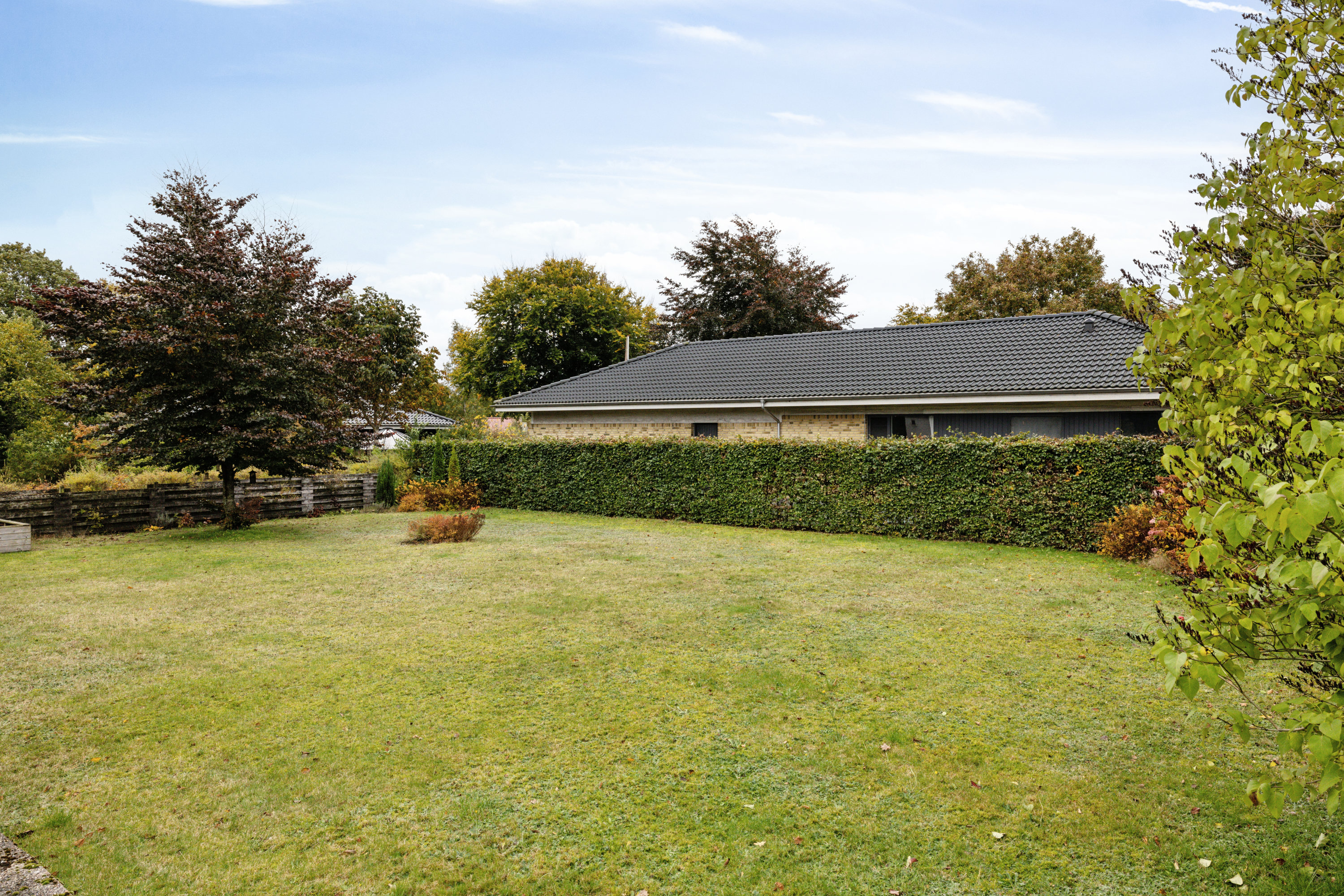 Fremhævet have billede i fuldskærmstilstand. Billede af Lærkestien 9, Birgittelyst, 8800 Viborg