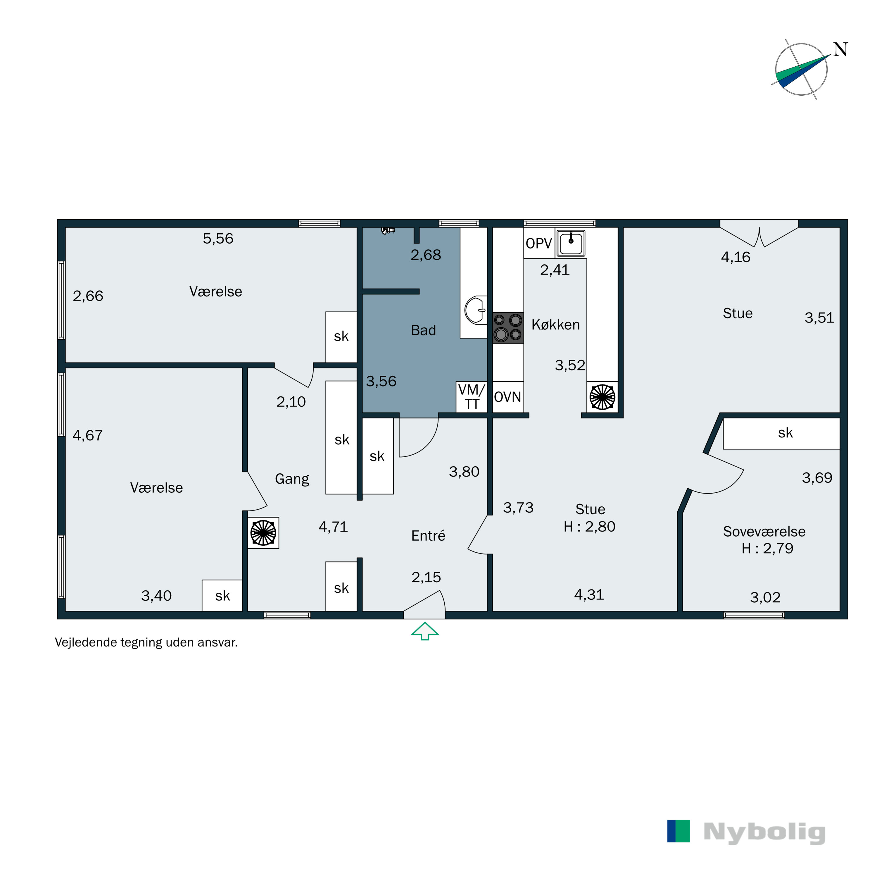 Plantegninger billede af Tistrup Kirkevej 14, 6862 Tistrup