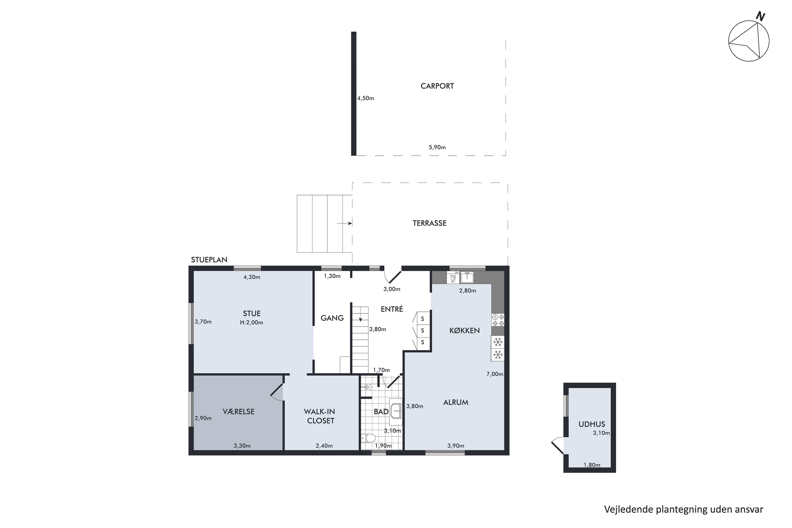 Plantegninger billede af Kirkebakken 14, Kundby, 4520 Svinninge
