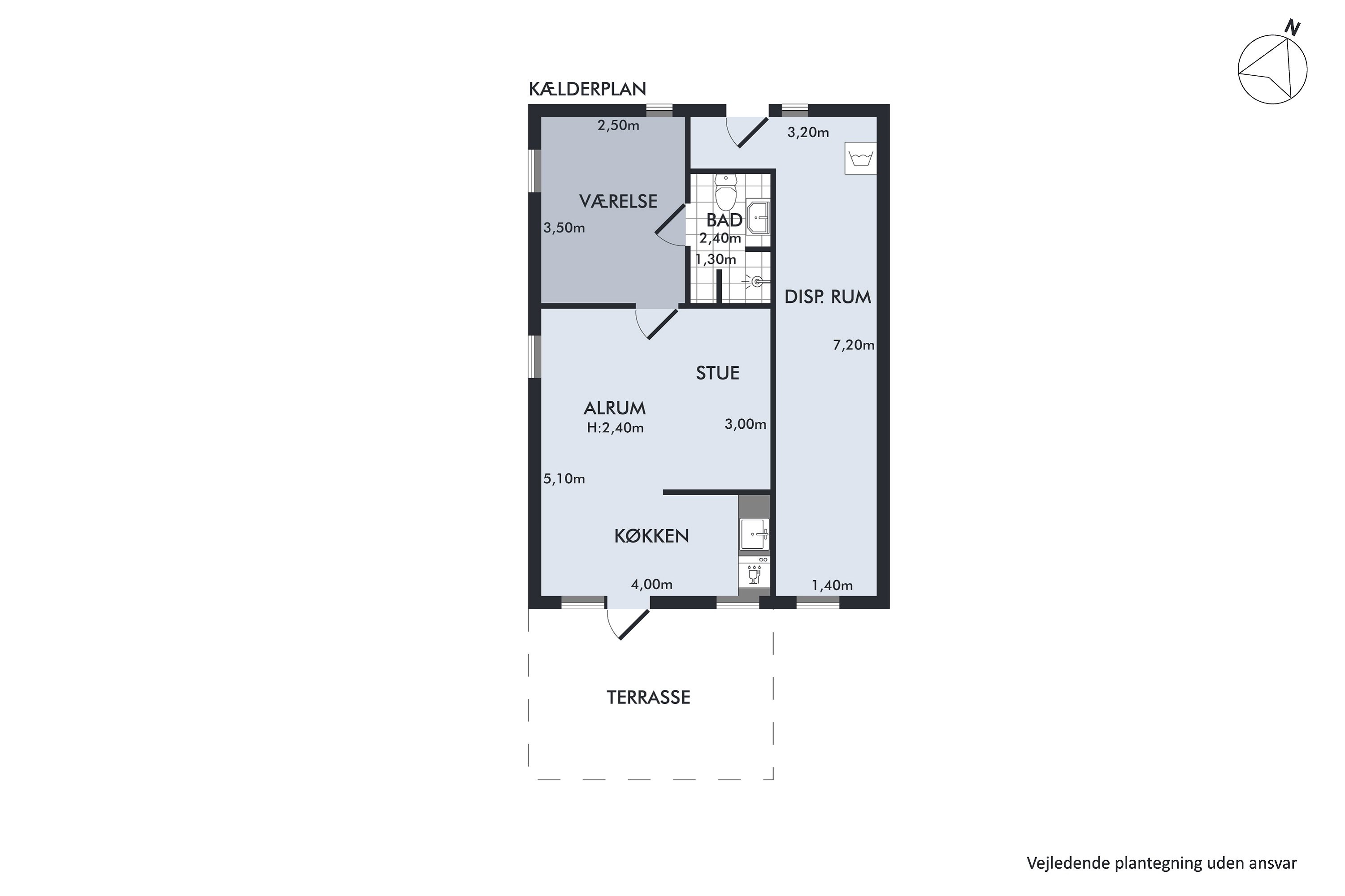Plantegninger billede af Kirkebakken 14, Kundby, 4520 Svinninge