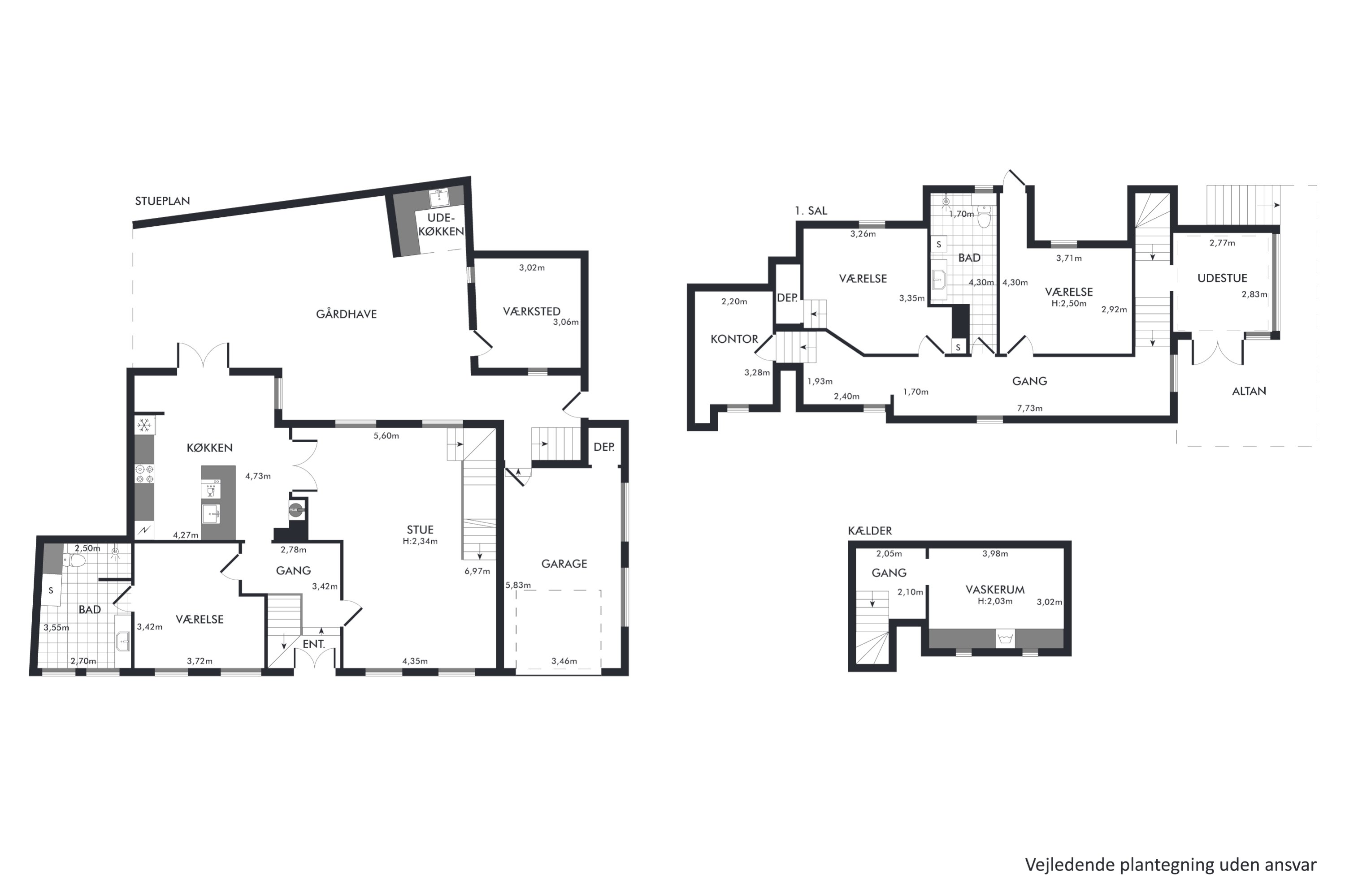Plantegninger billede af Sct. Nicolaj Gade 44, 8800 Viborg