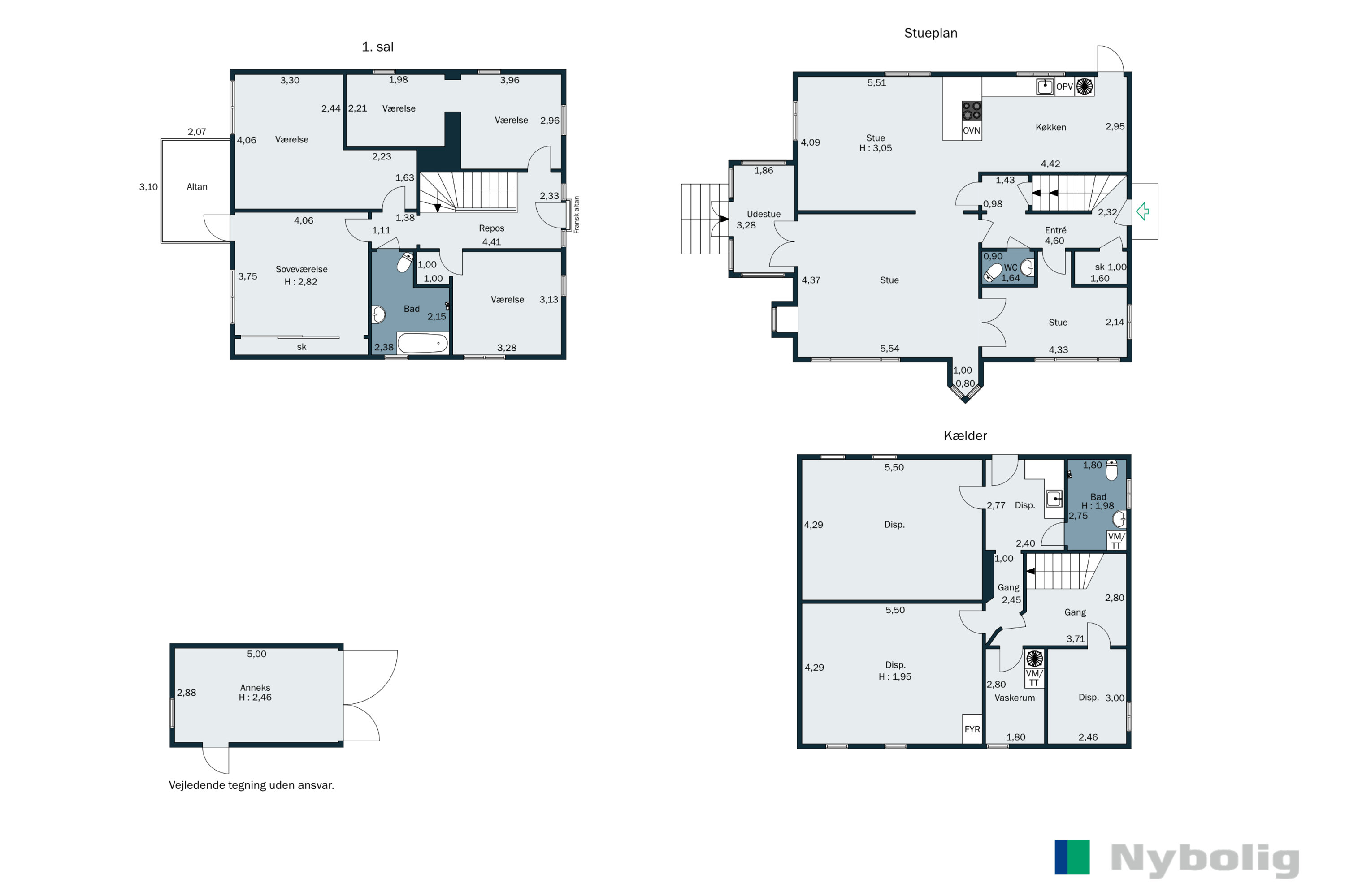 Plantegninger billede af Ejgårdsvej 26, 2920 Charlottenlund