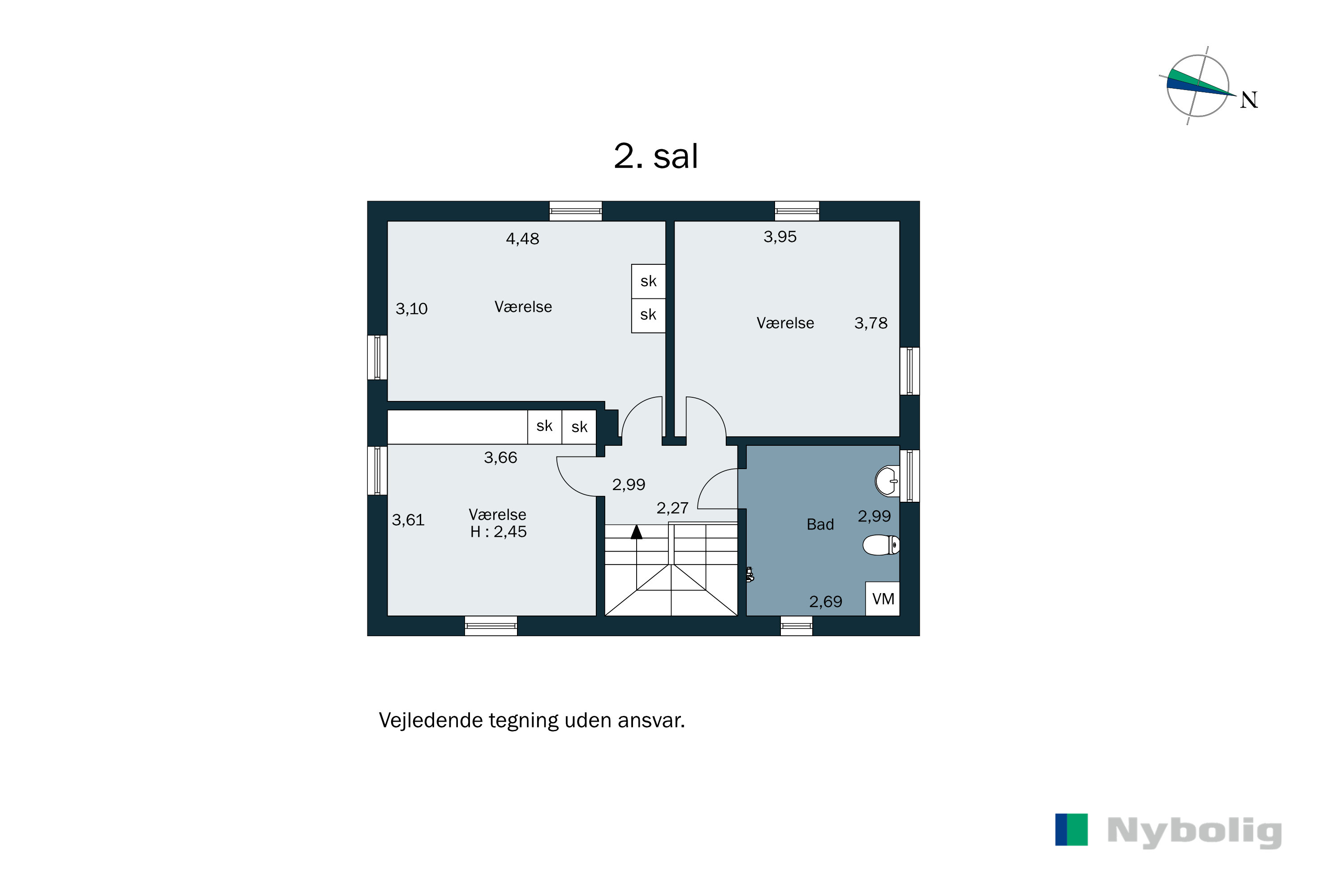 Plantegninger billede af Hellerupvej 86, 1., 2900 Hellerup