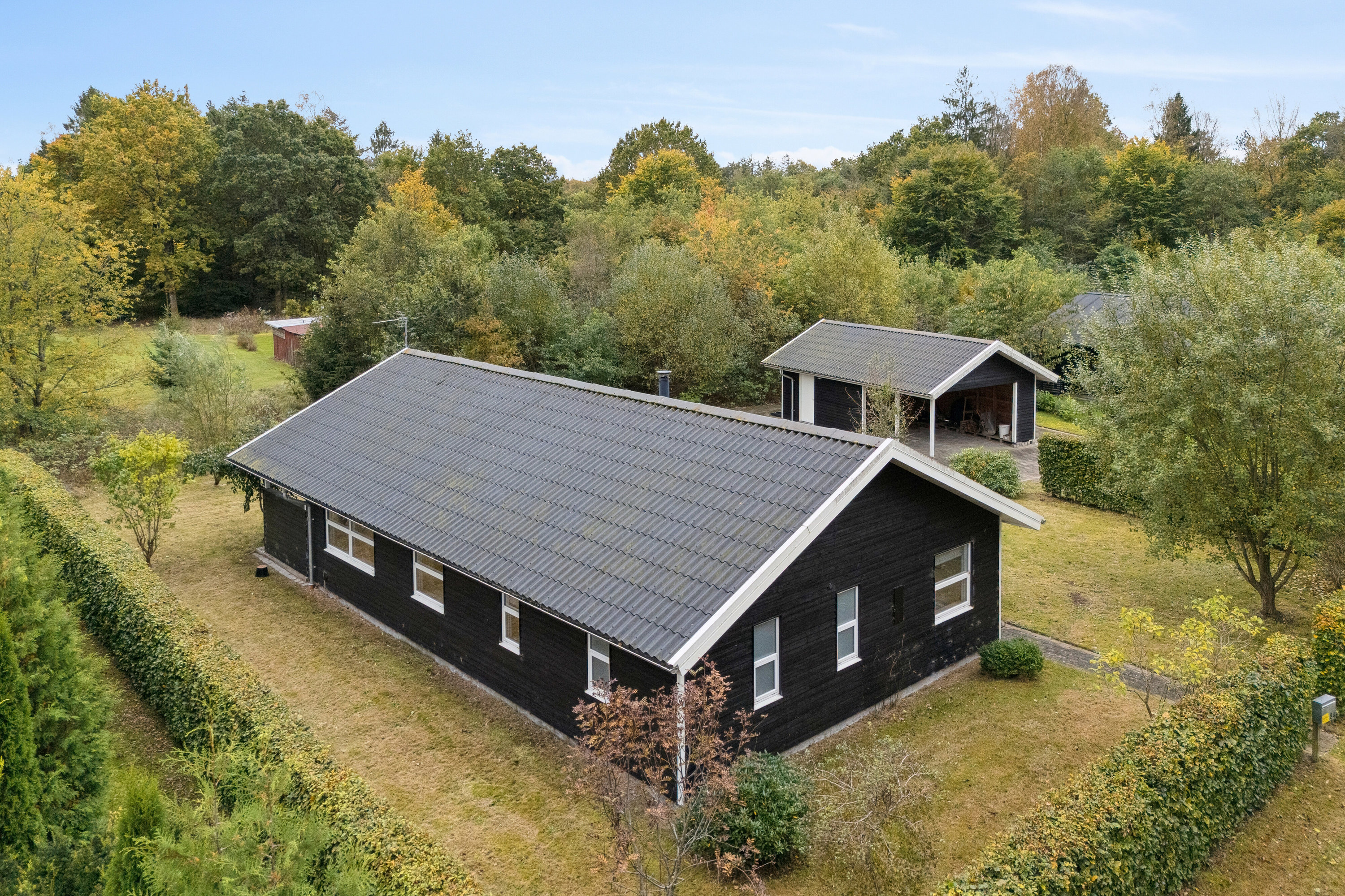 Fremhævet udsigt fra toppen billede i fuldskærmstilstand. Billede af Kollerhus 84, 8600 Silkeborg