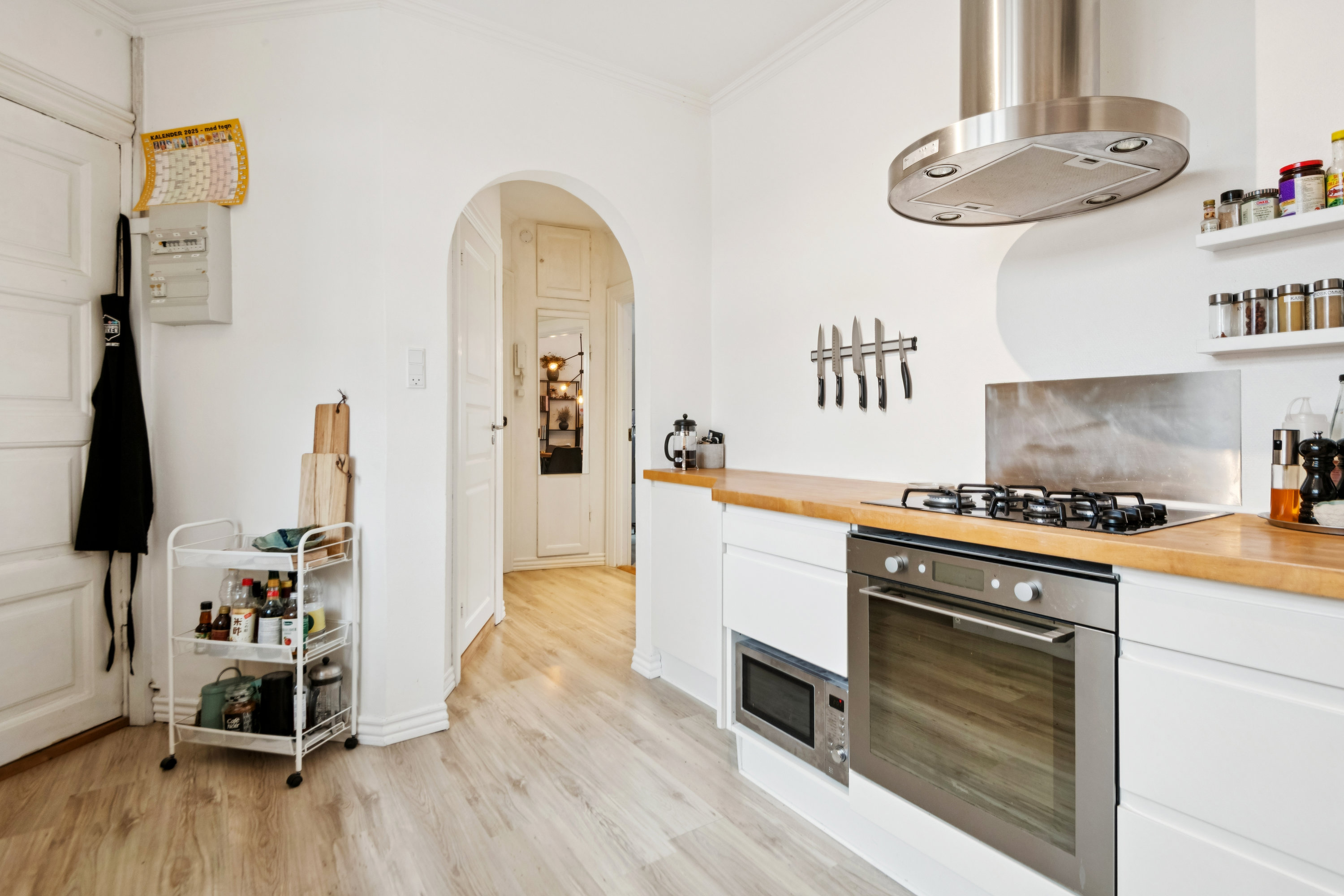 Fremhævet køkken billede i fuldskærmstilstand. Billede af Norgesgade 14, 2. tv., 9000 Aalborg