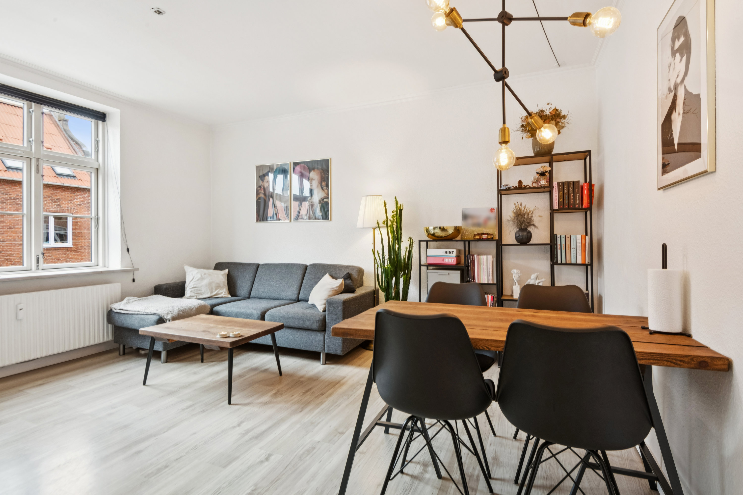 Fremhævet stue billede i fuldskærmstilstand. Billede af Norgesgade 14, 2. tv., 9000 Aalborg