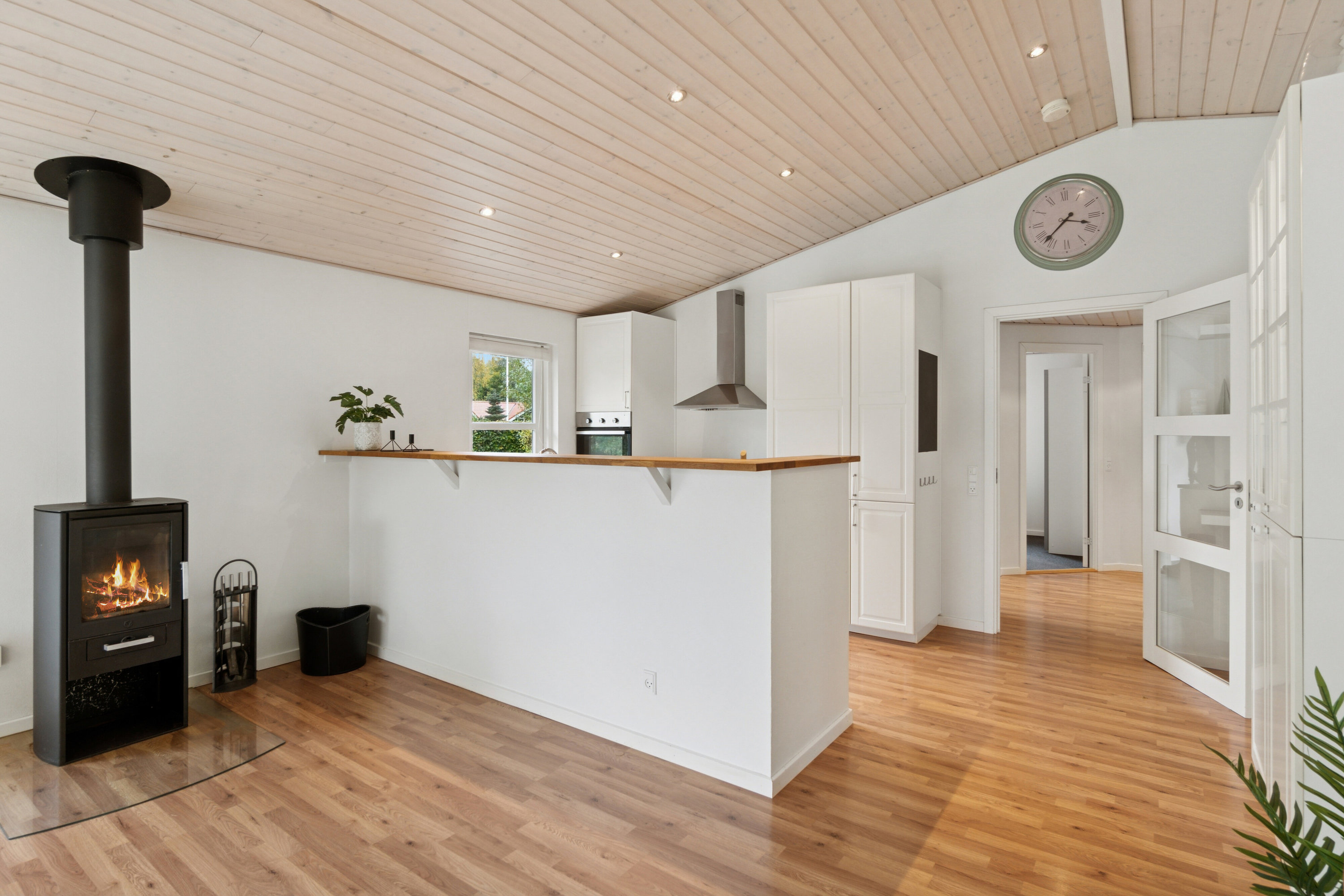 Fremhævet stue billede i fuldskærmstilstand. Billede af Kollerhus 84, 8600 Silkeborg