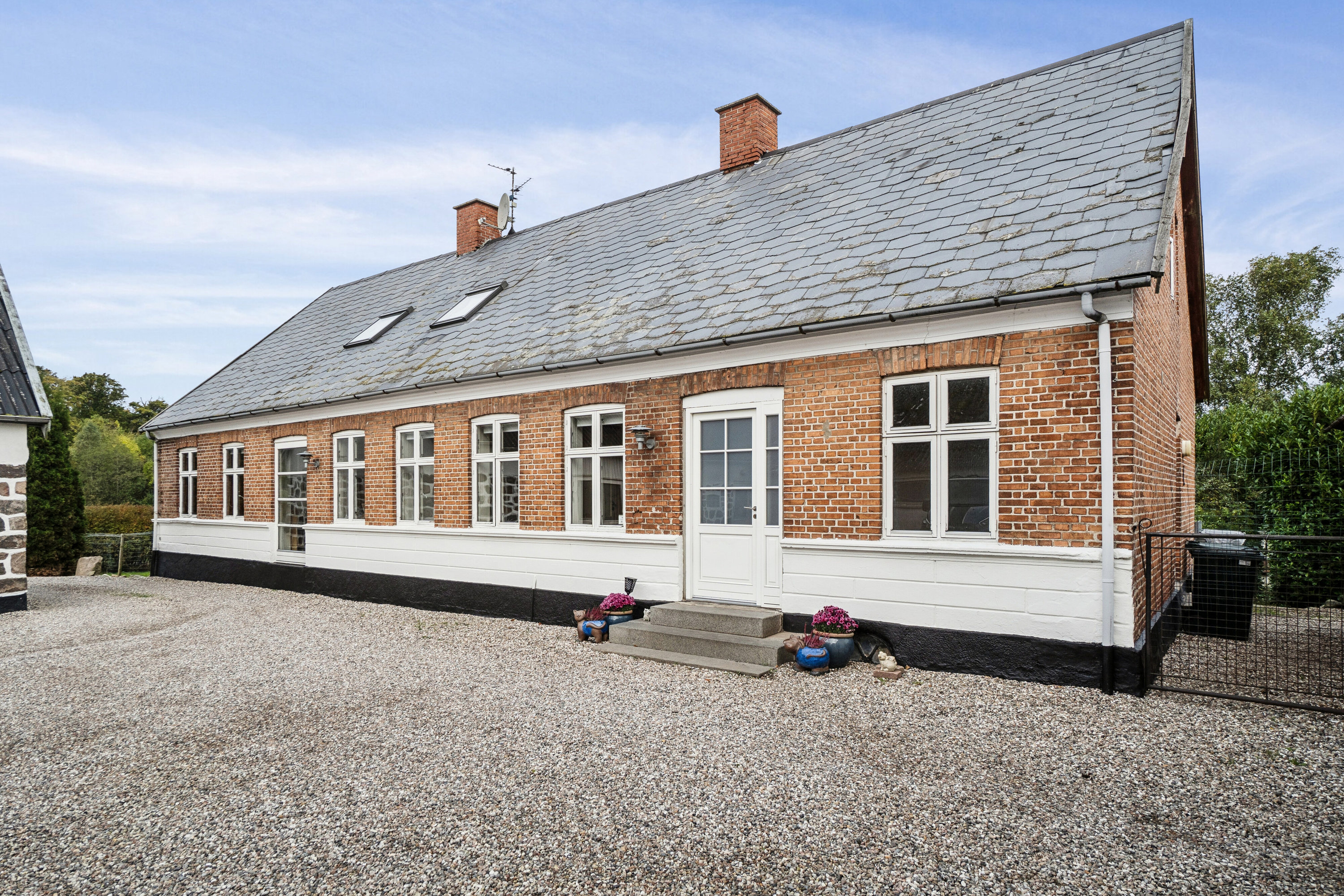 Fremhævet set fra vejen billede i fuldskærmstilstand. Billede af Egebjergvej 241, Lestrup, 4500 Nykøbing Sj