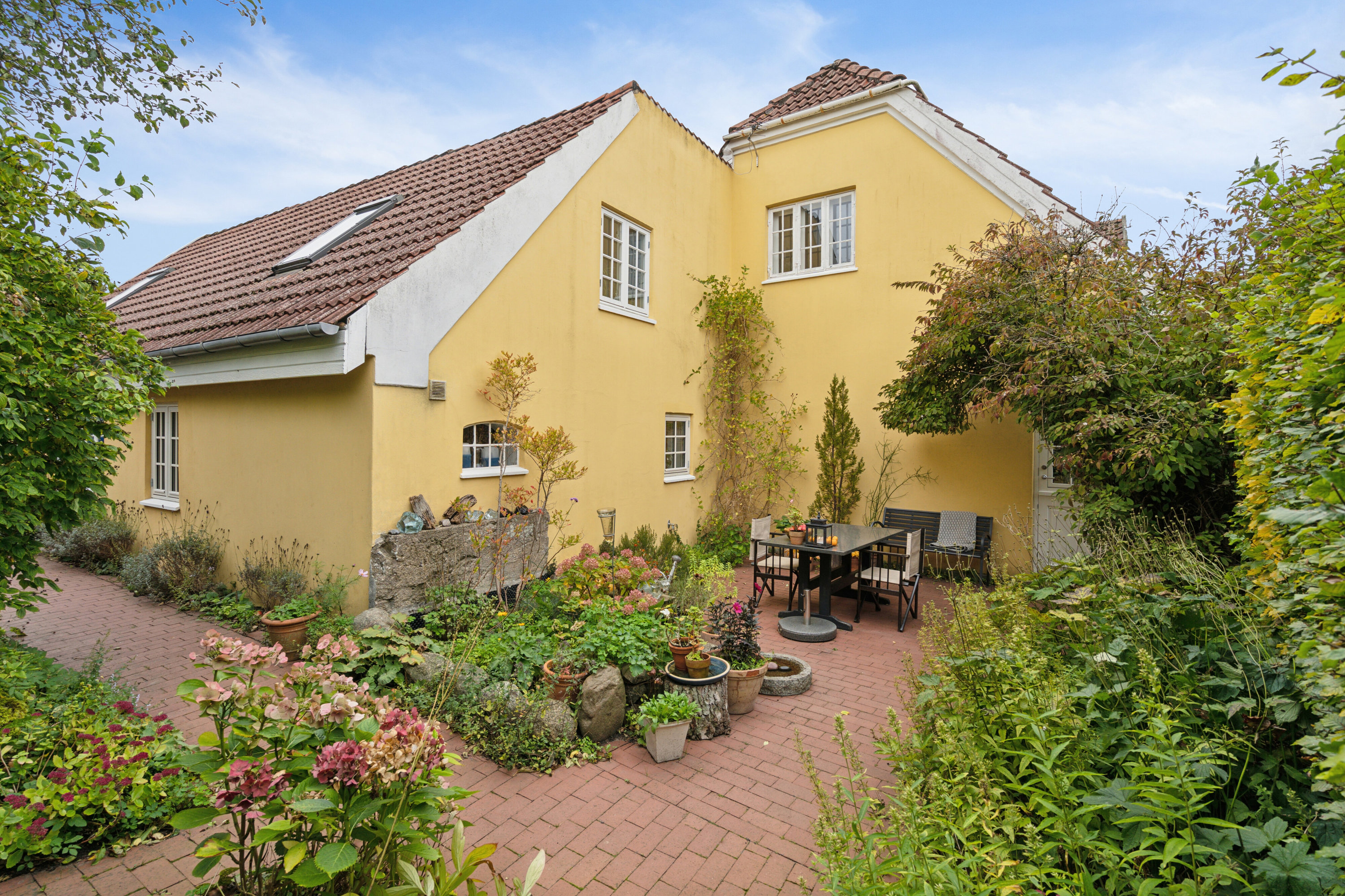 Miniaturebillede 1: terrasse. Billede af Holmegaardsvej 14, Fensmark, 4684 Holmegaard