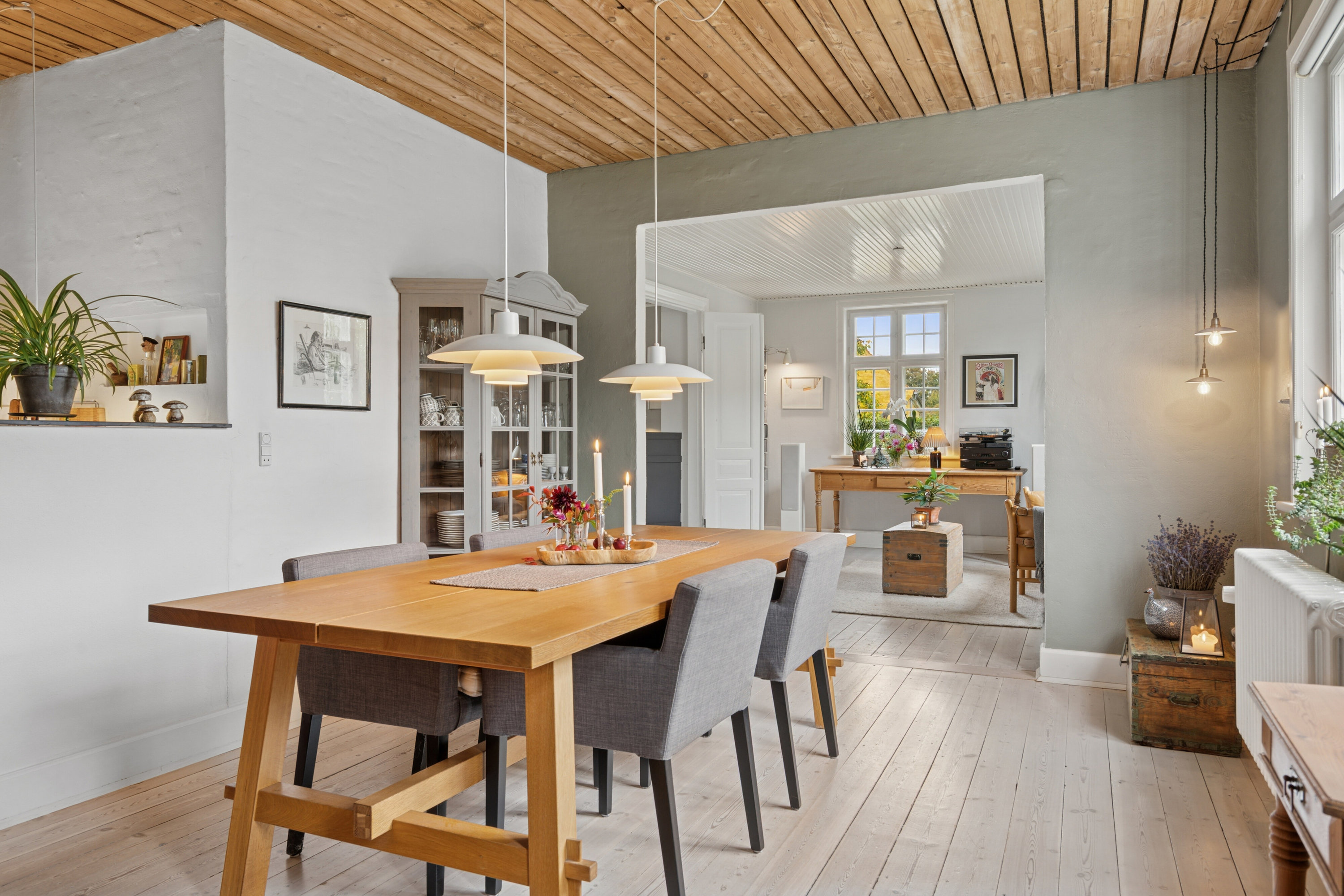Fremhævet spisestue billede i fuldskærmstilstand. Billede af Holmegaardsvej 14, Fensmark, 4684 Holmegaard