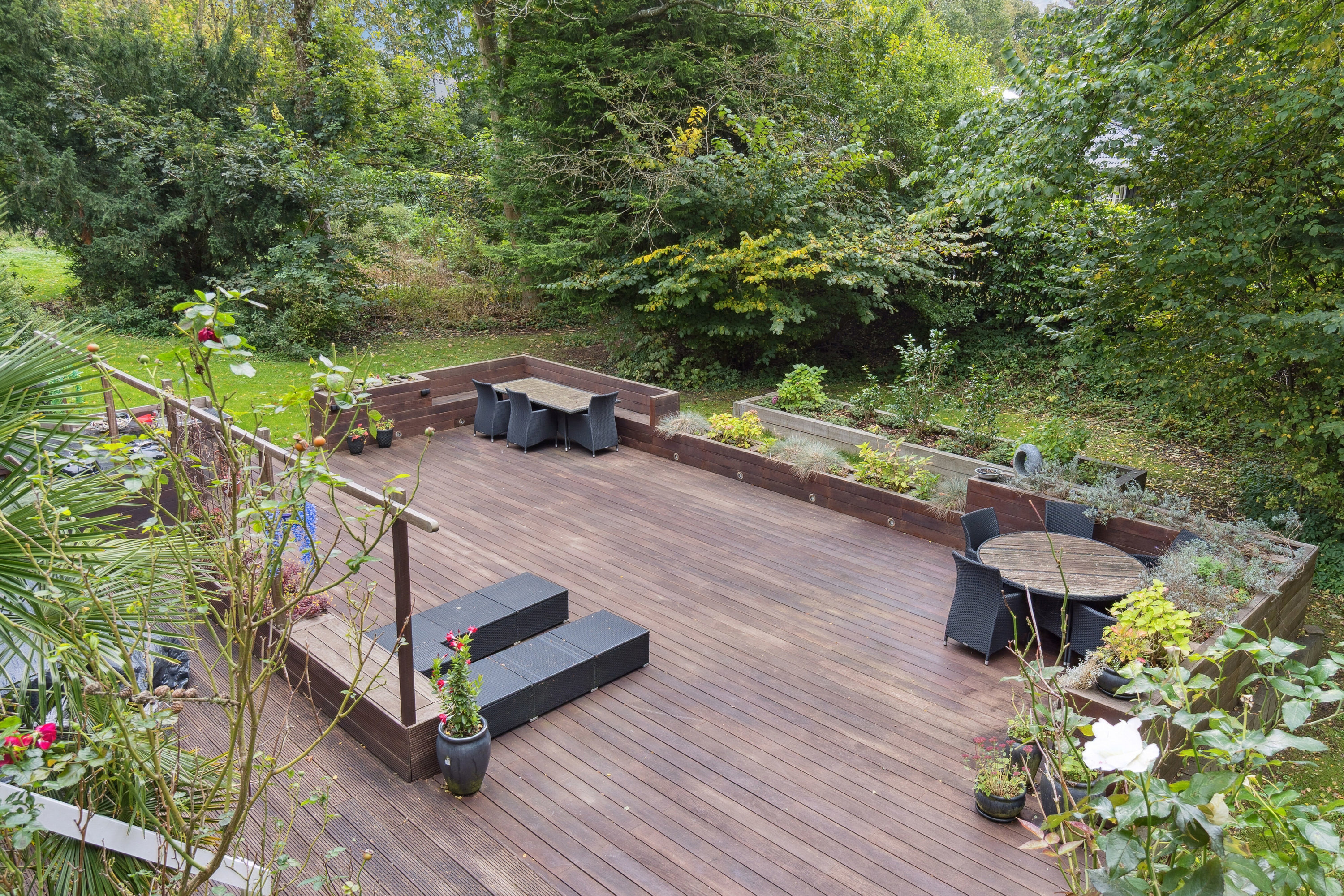 Fremhævet terrasse billede i fuldskærmstilstand. Billede af Teglværksvej 8A, 4200 Slagelse