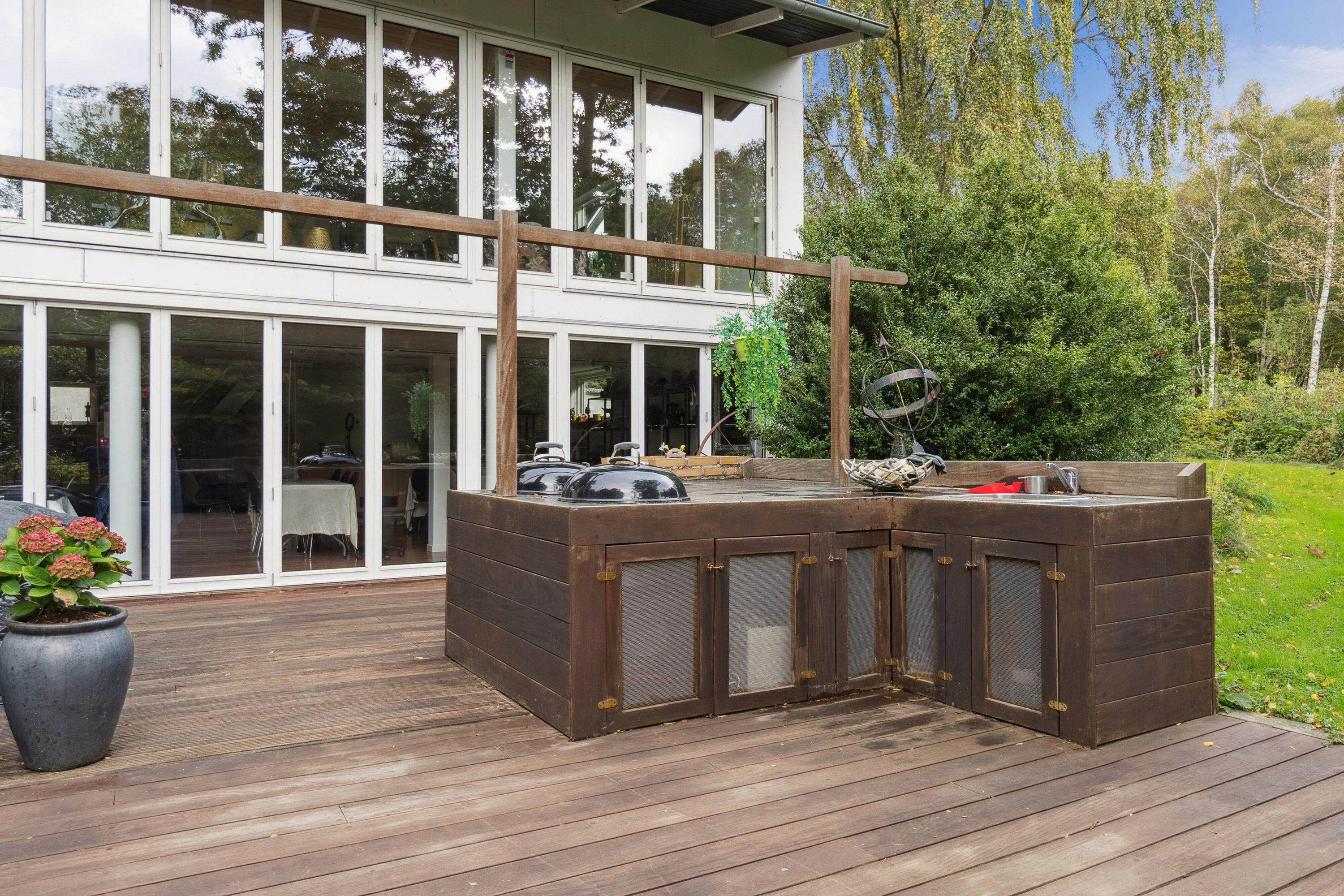 Fremhævet terrasse billede i fuldskærmstilstand. Billede af Teglværksvej 8A, 4200 Slagelse