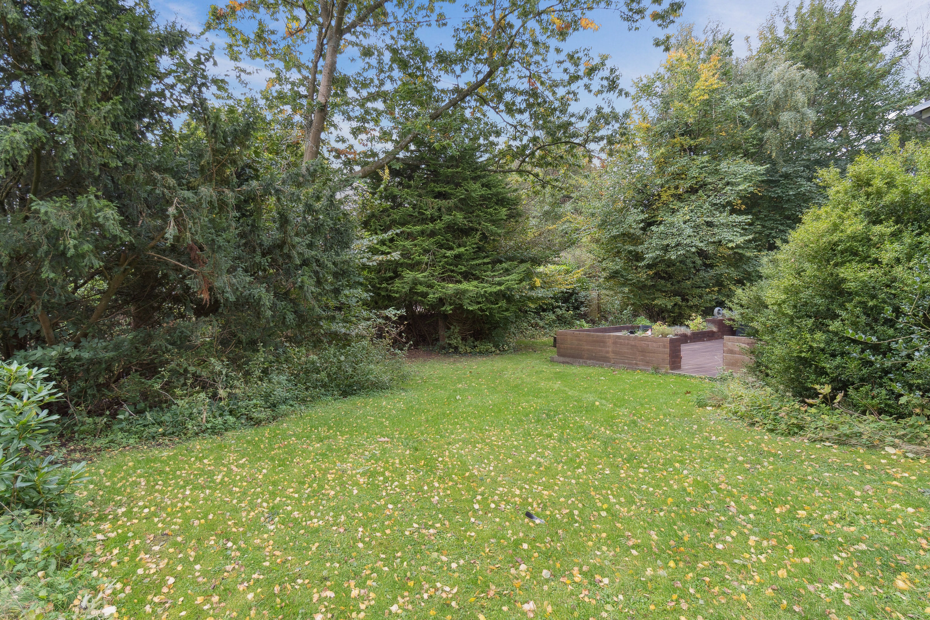 Fremhævet set fra haven billede i fuldskærmstilstand. Billede af Teglværksvej 8A, 4200 Slagelse