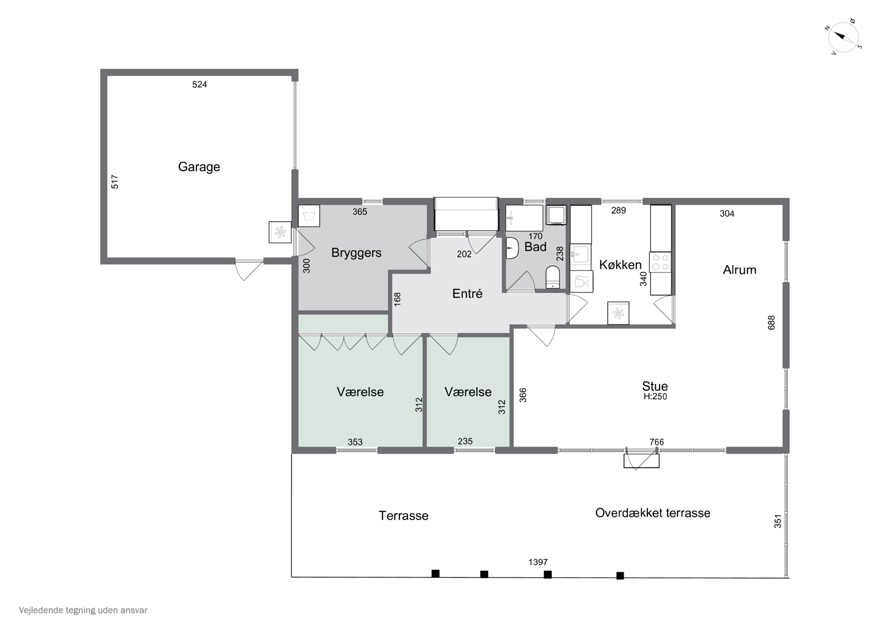 Plantegninger billede af Jørgen Vinds Vej 14, Hyllinge, 4700 Næstved