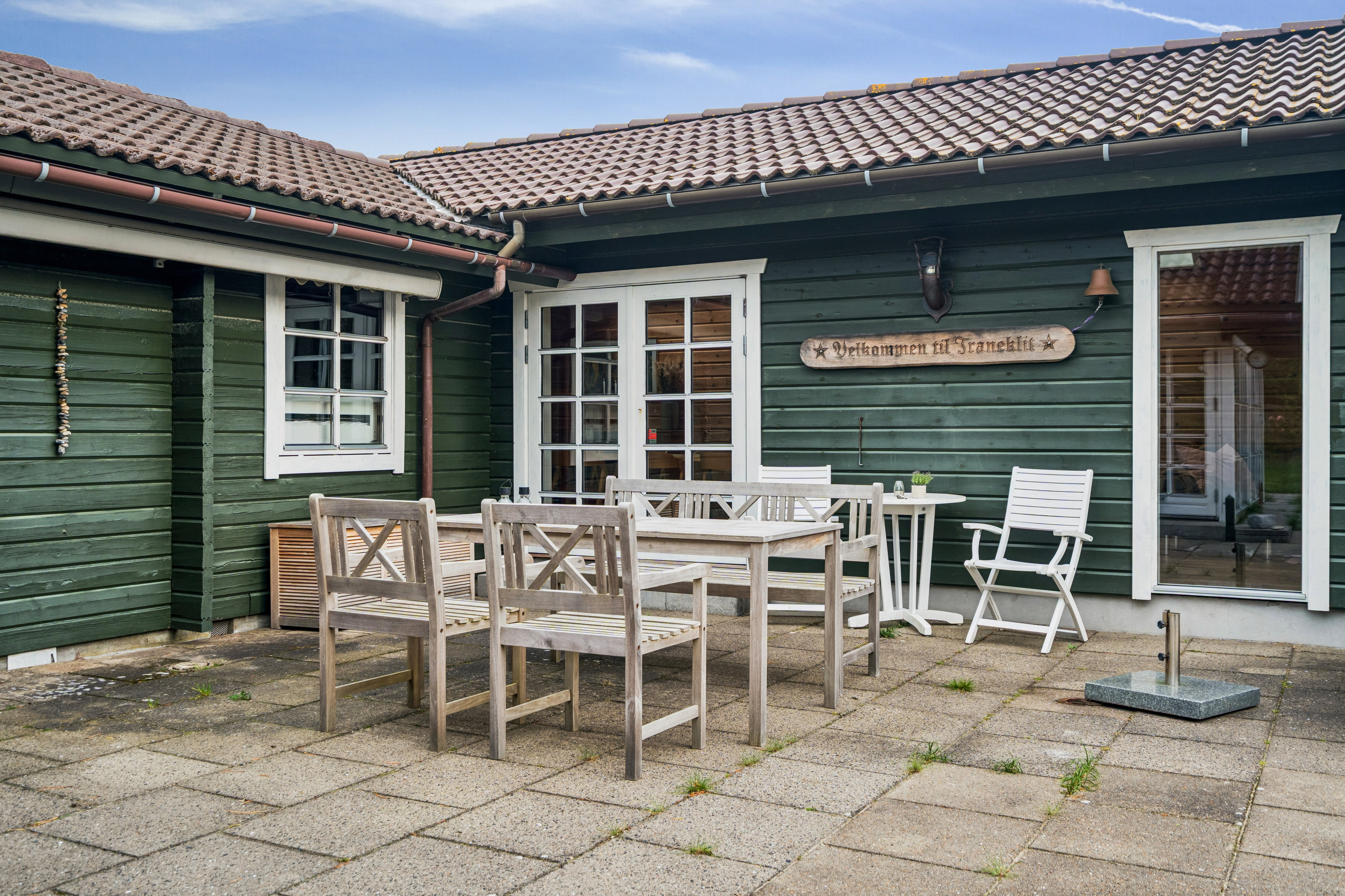 Fremhævet terrasse billede i fuldskærmstilstand. Billede af Hyttevej 17, Hulsig, 9990 Skagen