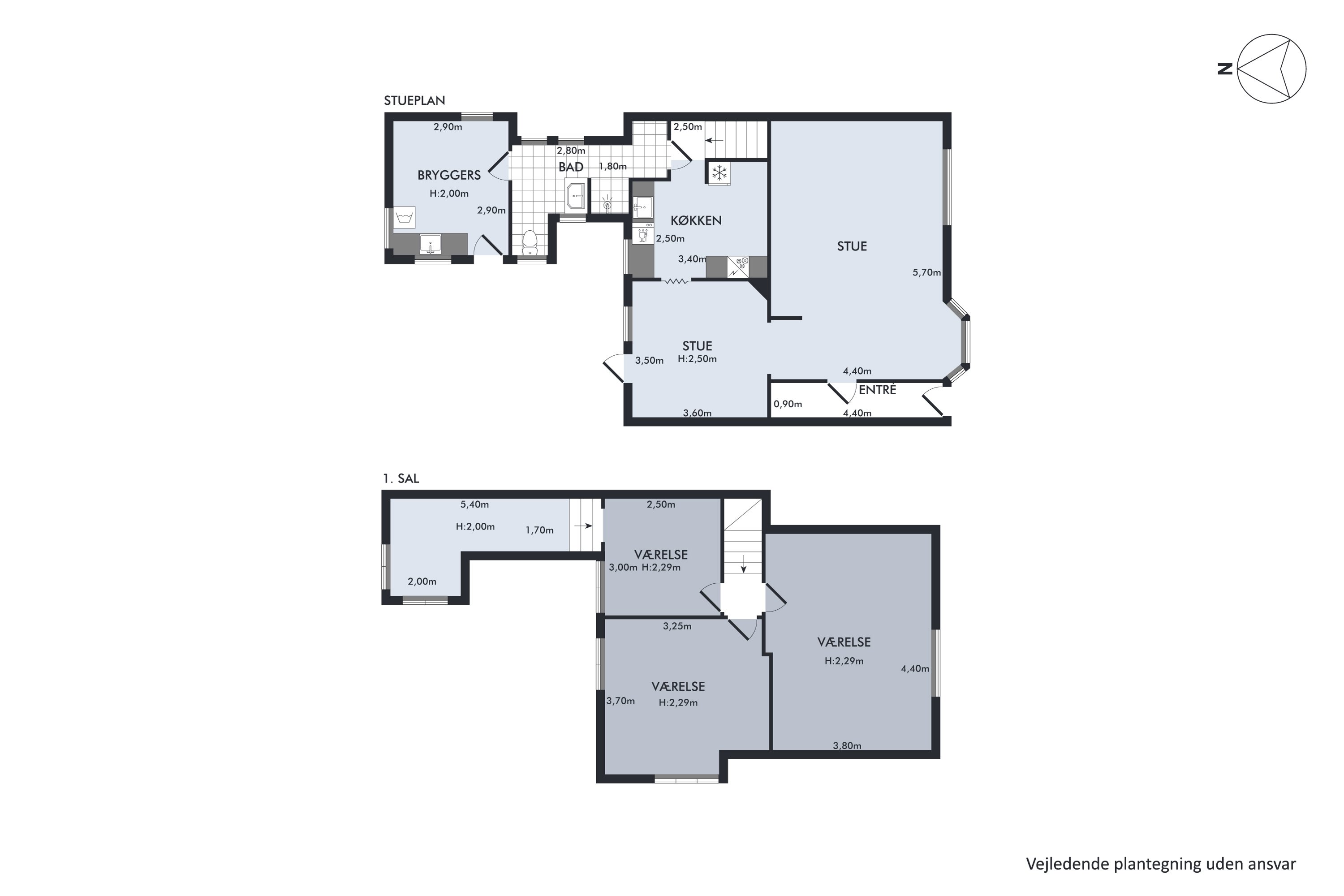 Plantegninger billede af Sct. Laurentii Vej 102, Midtbyen, 9990 Skagen