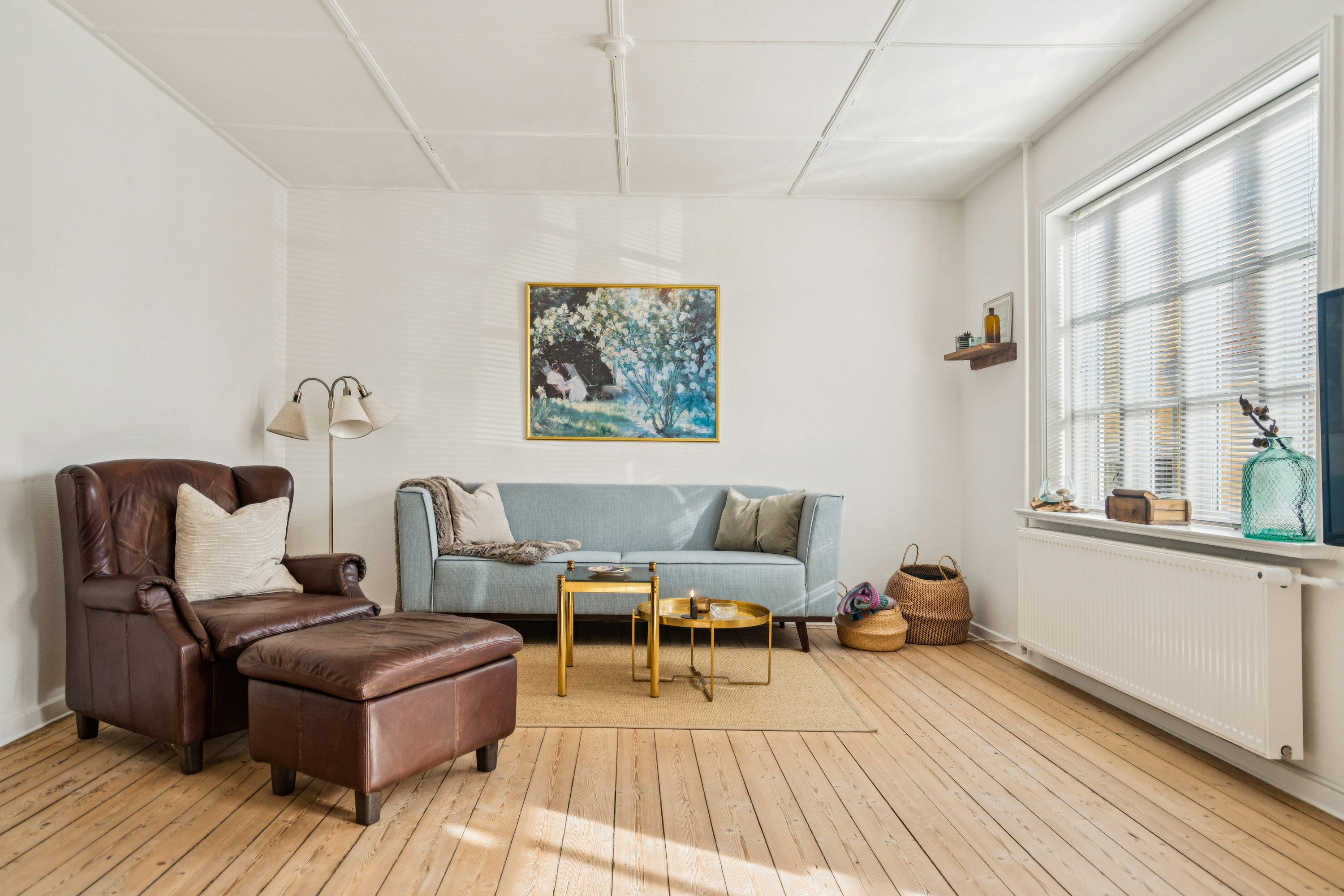 Fremhævet stue billede i fuldskærmstilstand. Billede af Sct. Laurentii Vej 102, Midtbyen, 9990 Skagen