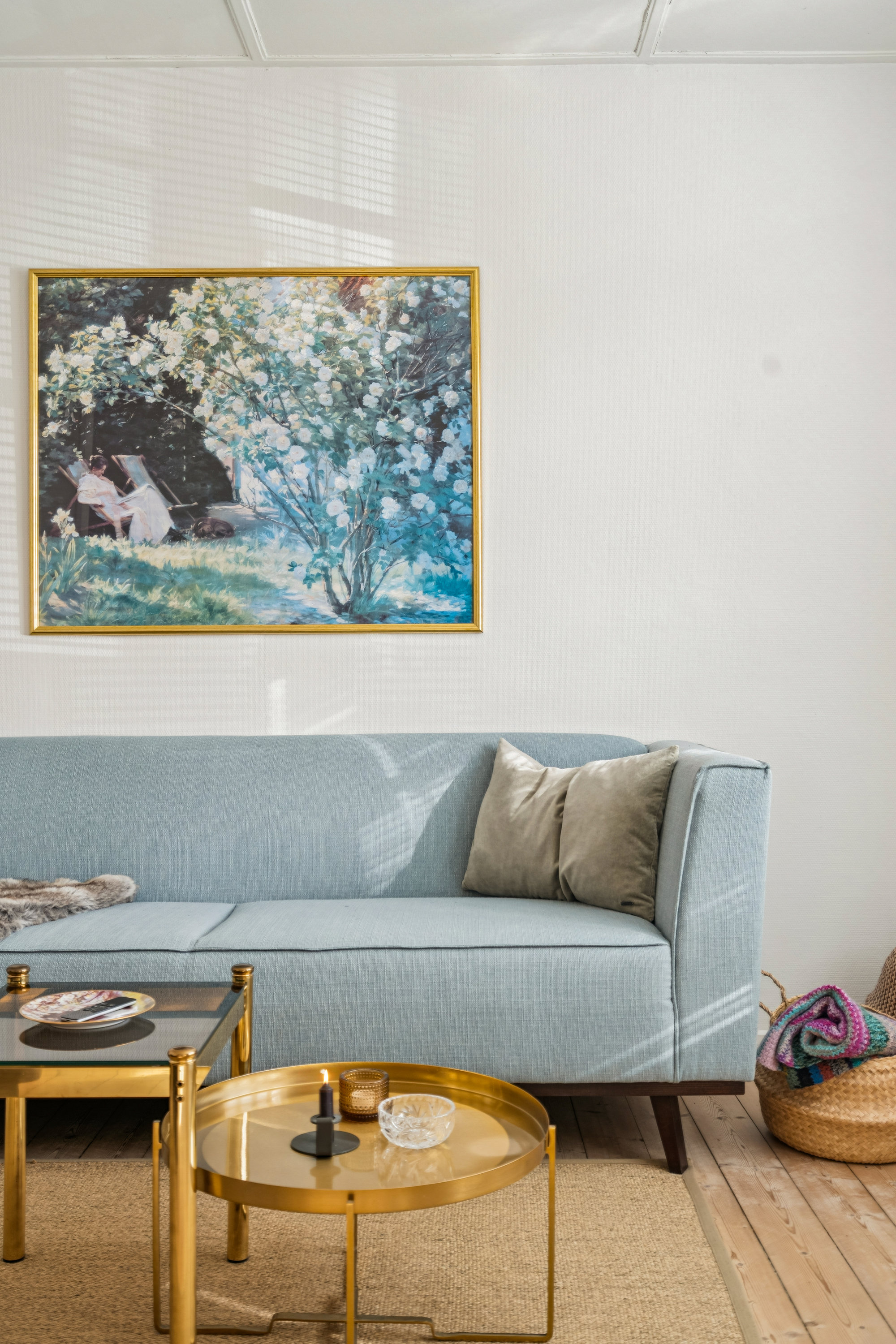 Fremhævet stue billede i fuldskærmstilstand. Billede af Sct. Laurentii Vej 102, Midtbyen, 9990 Skagen