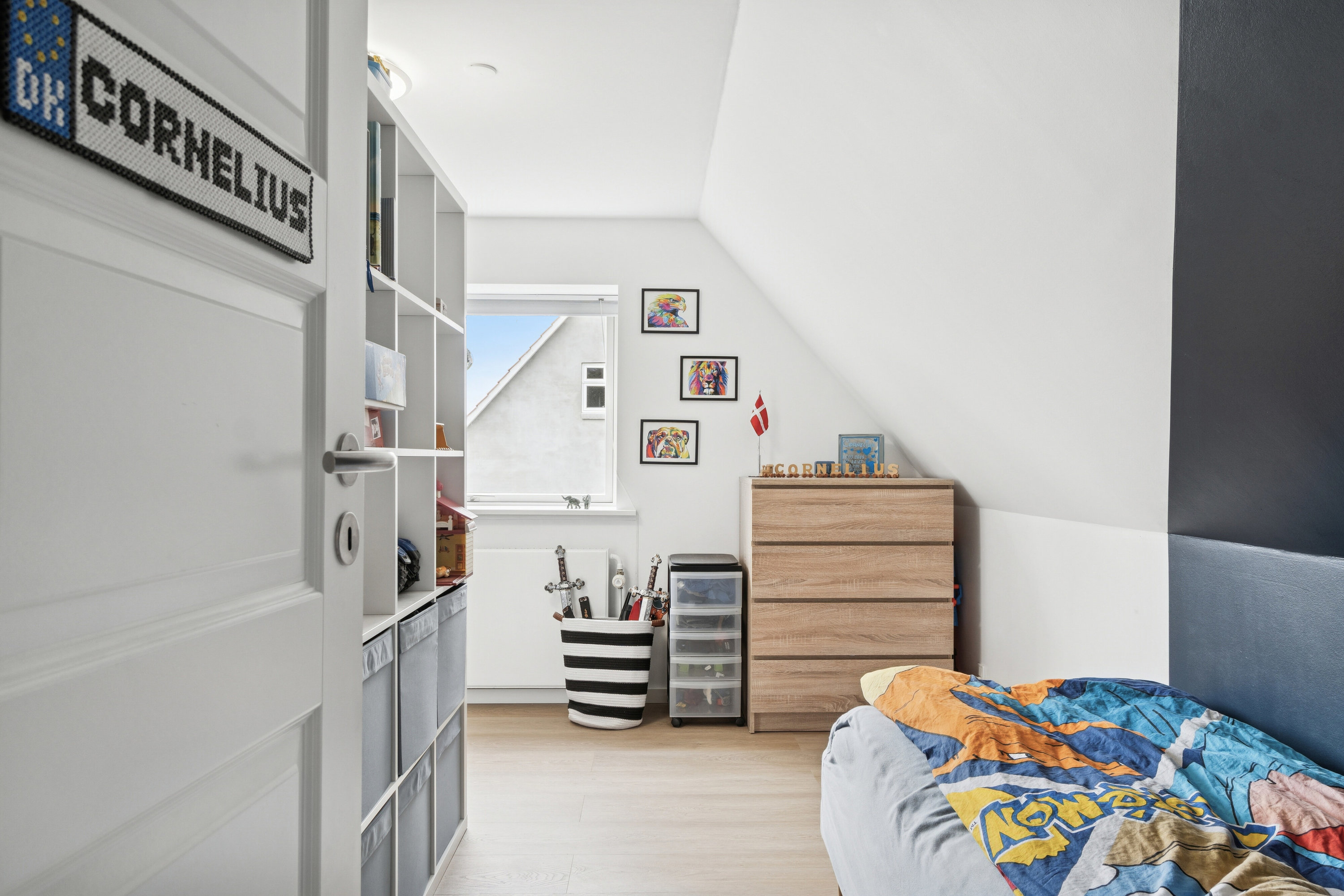 Fremhævet soveværelse billede i fuldskærmstilstand. Billede af Sandbakkevej 29, Kongstrup, 4390 Vipperød