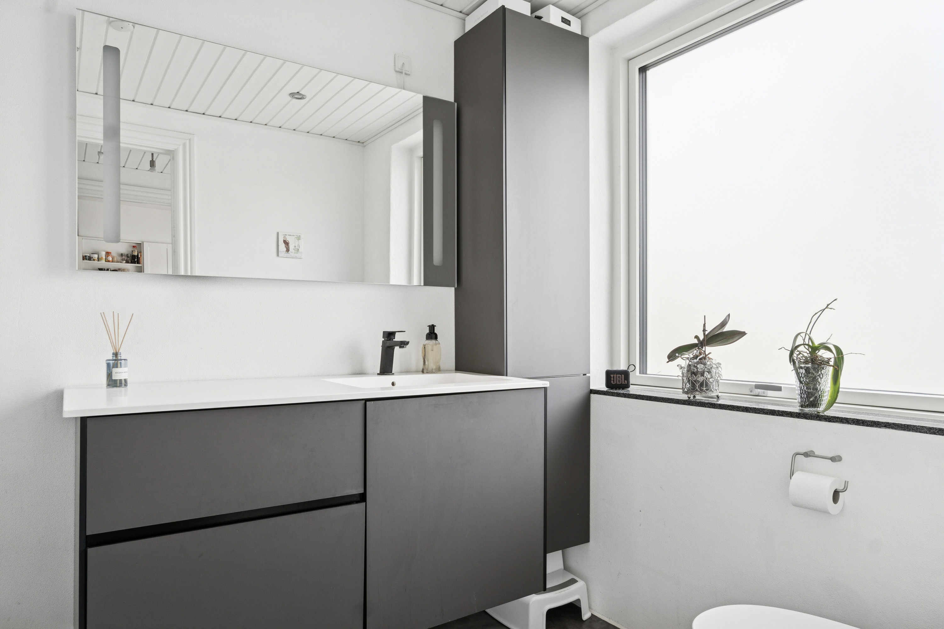 Fremhævet badeværelse billede i fuldskærmstilstand. Billede af Sandbakkevej 29, Kongstrup, 4390 Vipperød